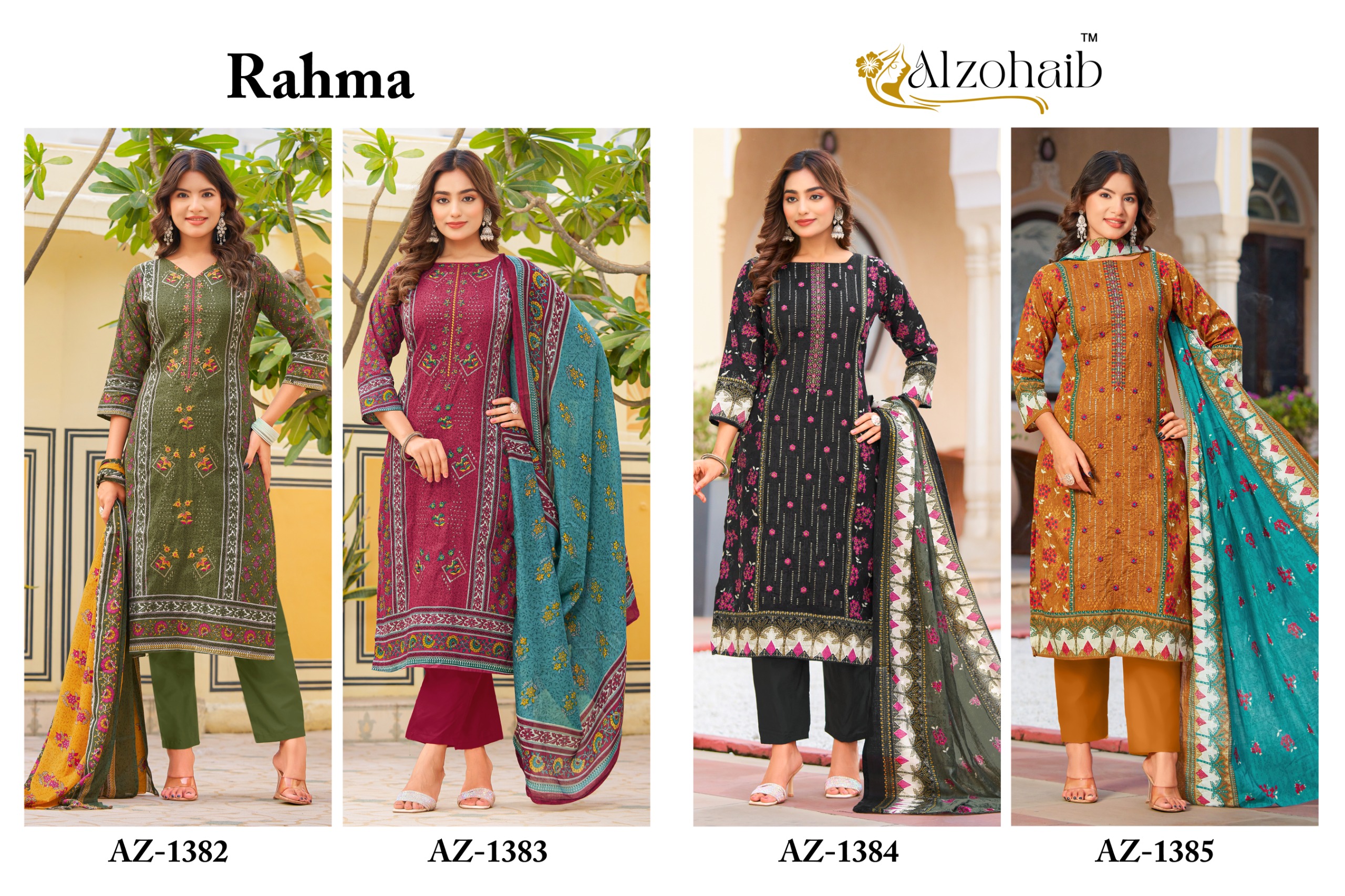 Al Zohaib – Rahma Cotton Duptta