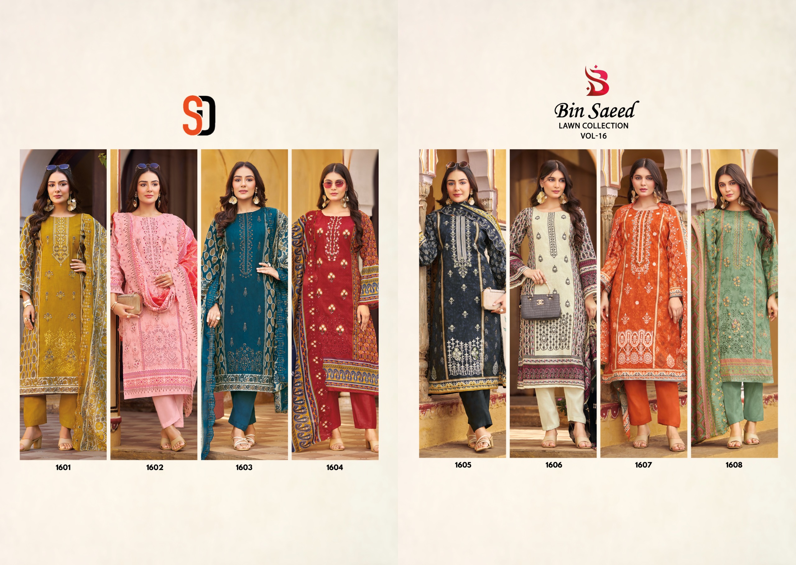Sharaddha Designer – Bin Saeed Vol.16