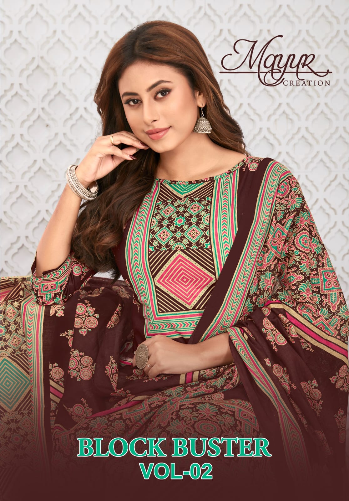 Mayur Creation – Block Buster Vol.2     Cotton Printed Wholesale Catalog Any Occasion