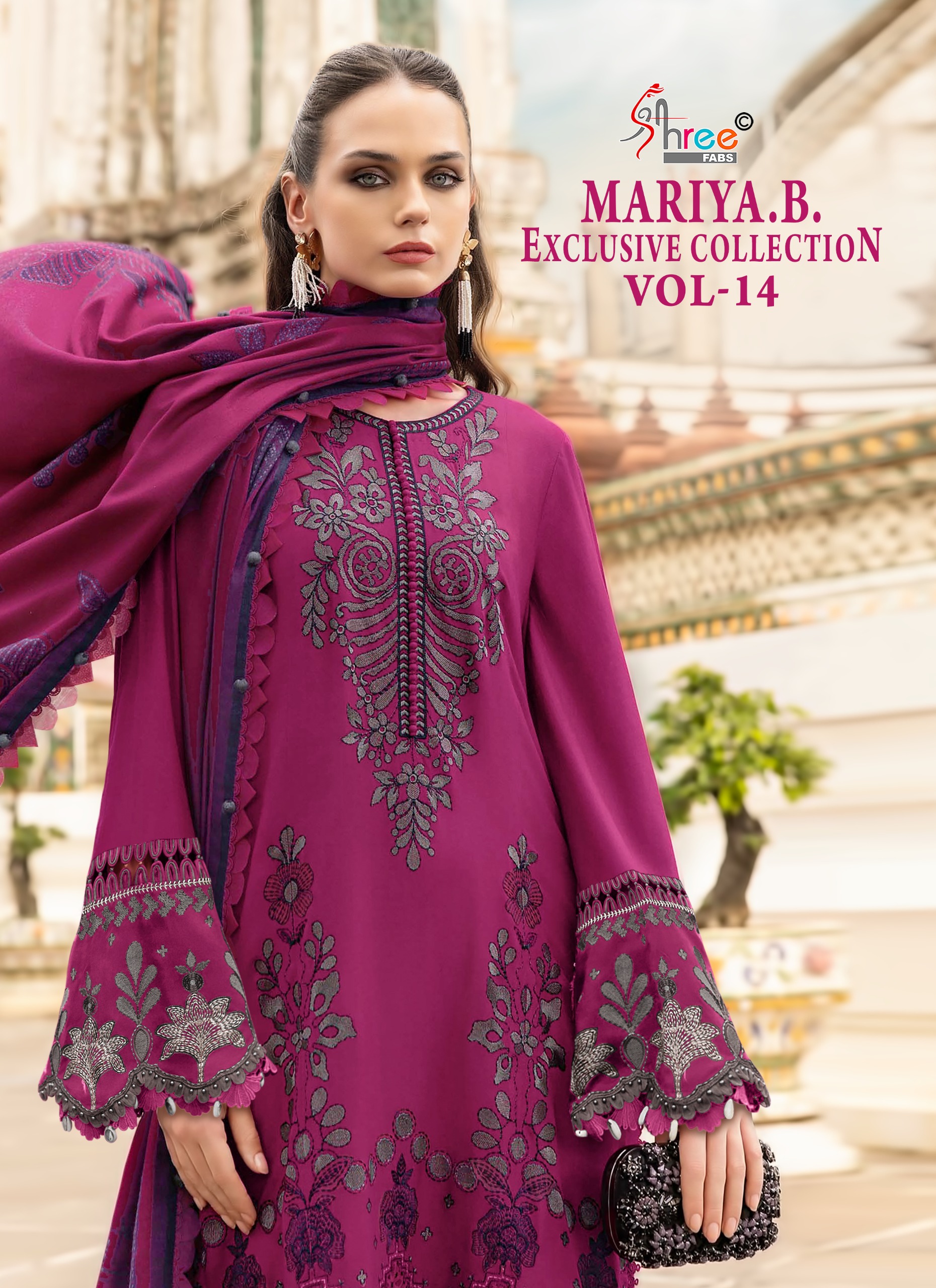 Shree Fab – Maria B Exclusive Vol.14 Cotton Duptta