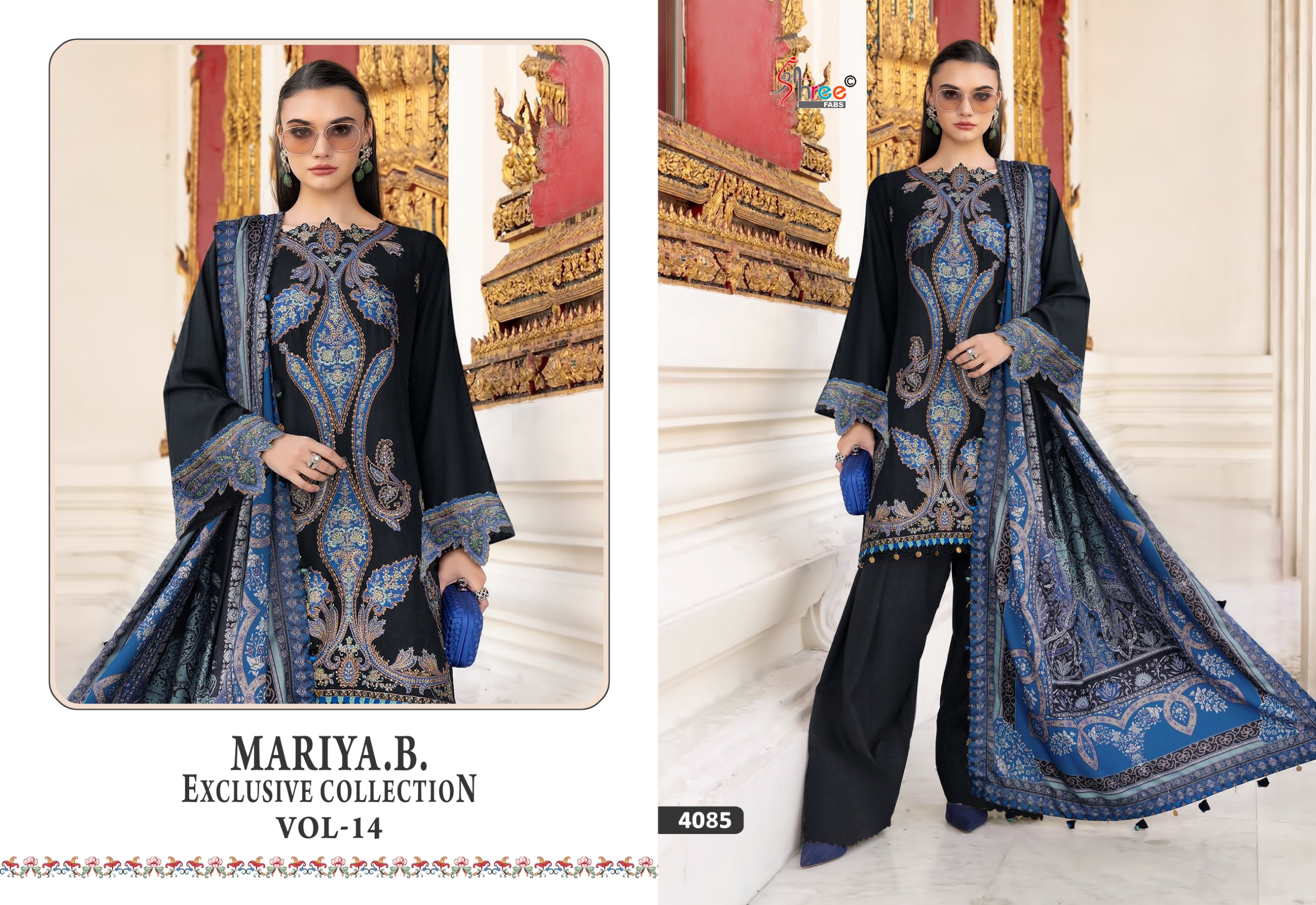 Shree Fab – Maria B Exclusive Vol.14 Ciffon Duptta