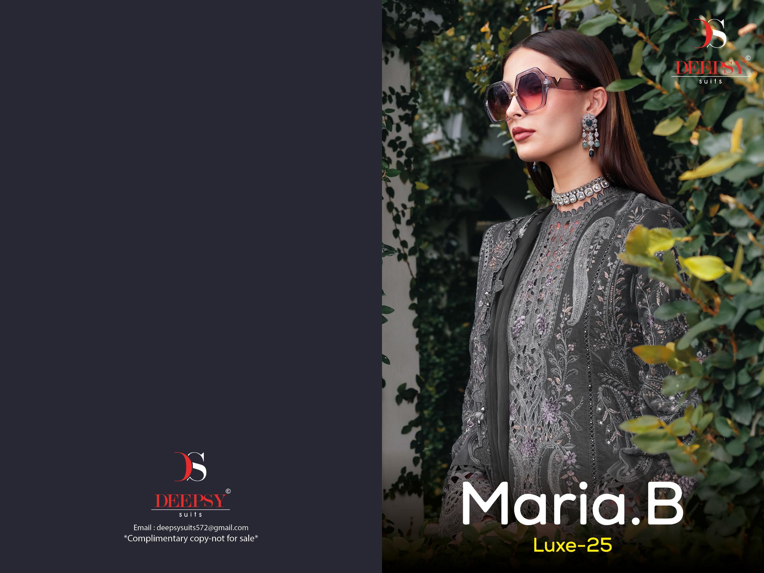 DEEPSY SUITS – MARIAB LUXE 25 CIFFON DUPTTA