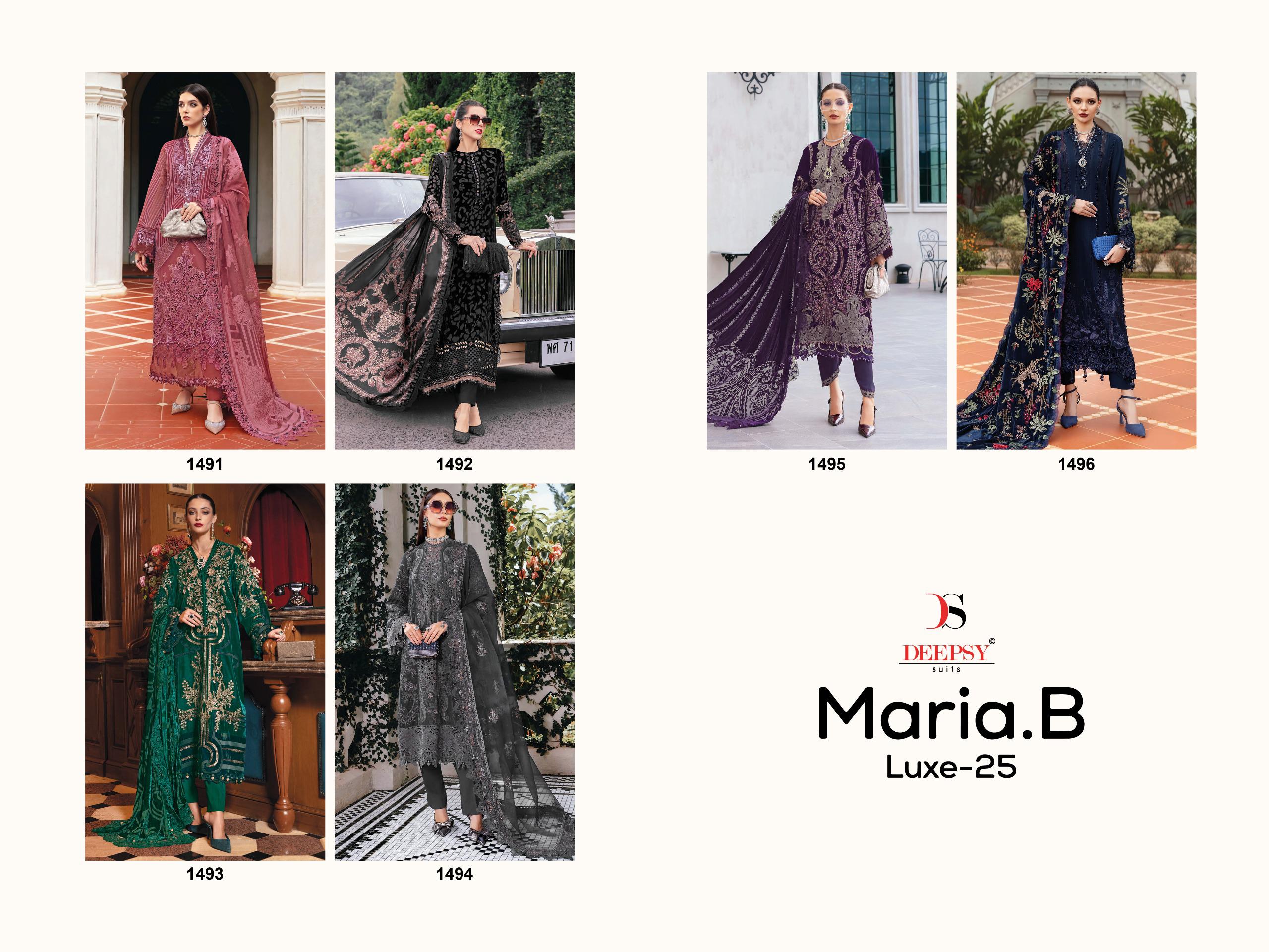 DEEPSY SUITS – MARIAB LUXE 25 COTTON DUPTTA