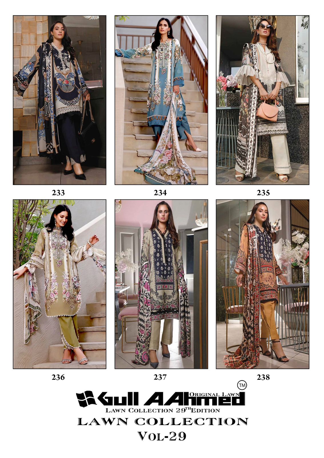 Gull Ahmed – Lawn Collection vol.29