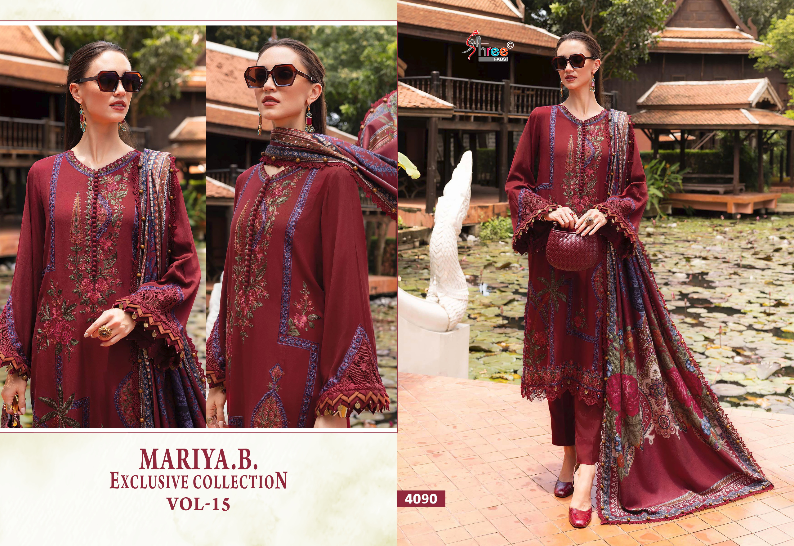 Shree Fab – Maria b exclusive vol.15 Cotton Duptta