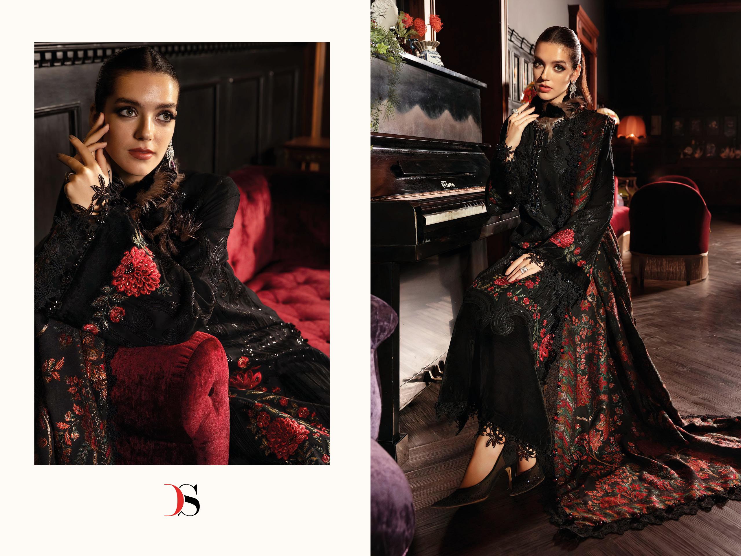 DEEPSY SUITS – Maria B Luxe 25-2 Ciffon Duptta