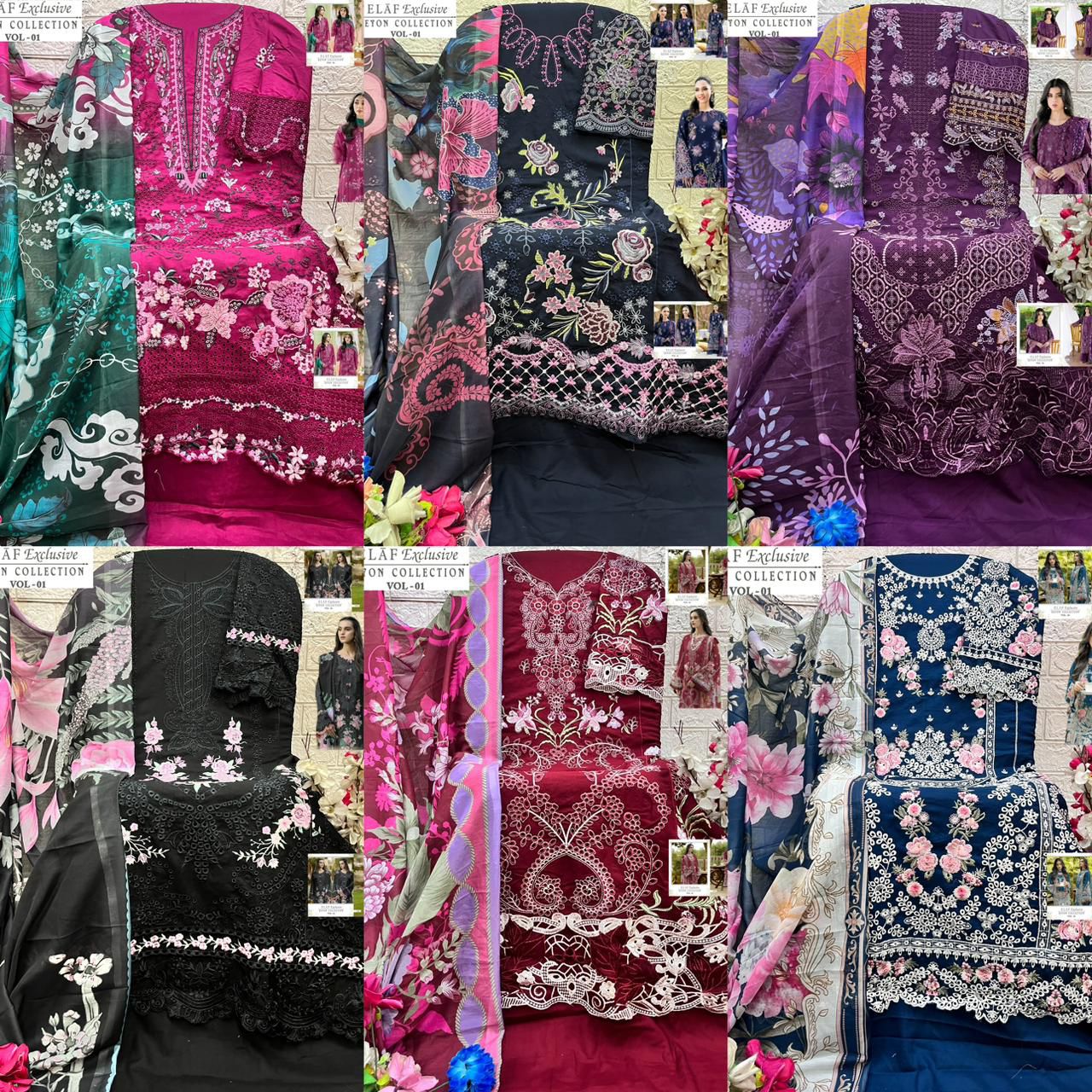 Shree Fab – Elaf Vol.1 Cotton Duptta