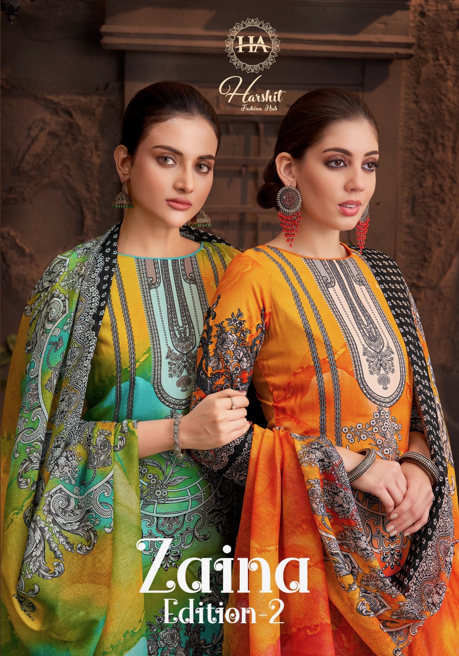 Harshit Fashion – Zaina Vol.2     Salwar Suit Wholesale Catalog Any Occasion