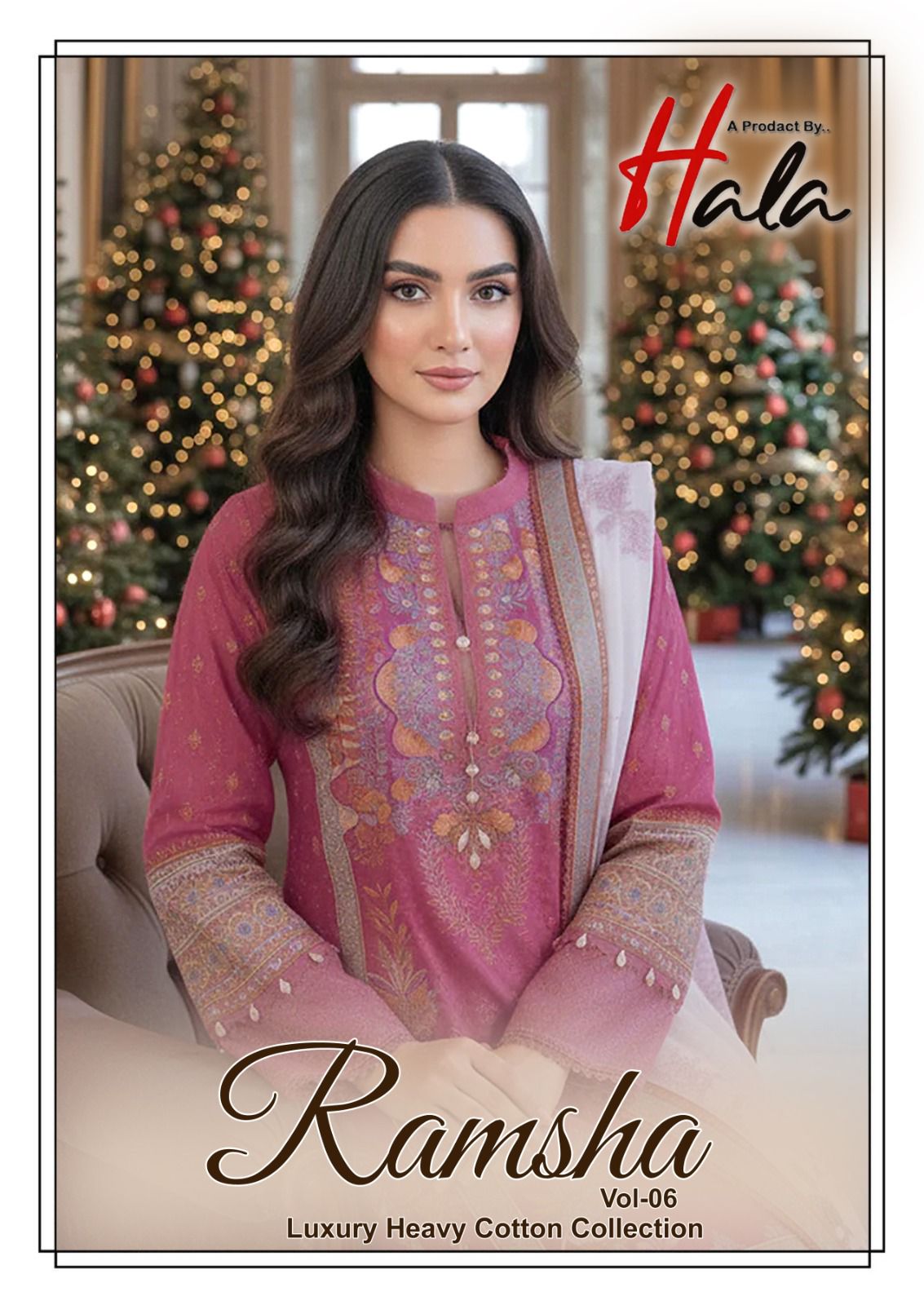Hala – Ramsha Vol.6     Salwar Suit Wholesale Catalog Any Occasion