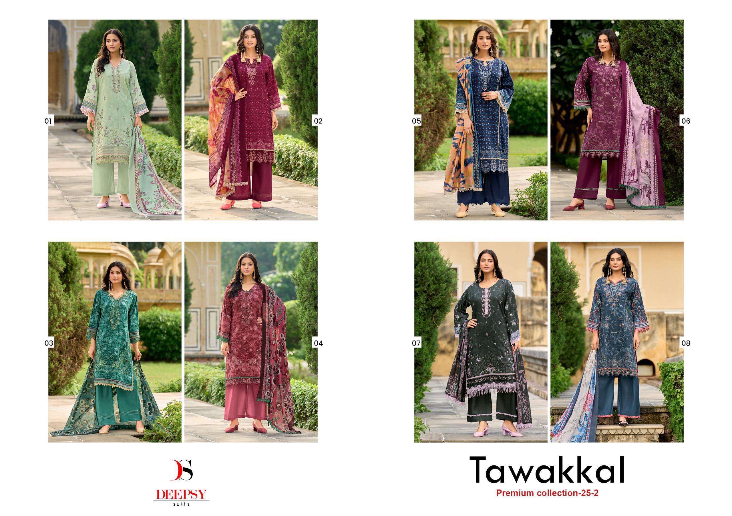 DEEPSY SUITS – Tawakkal premium 25-2 Cotton Duptta
