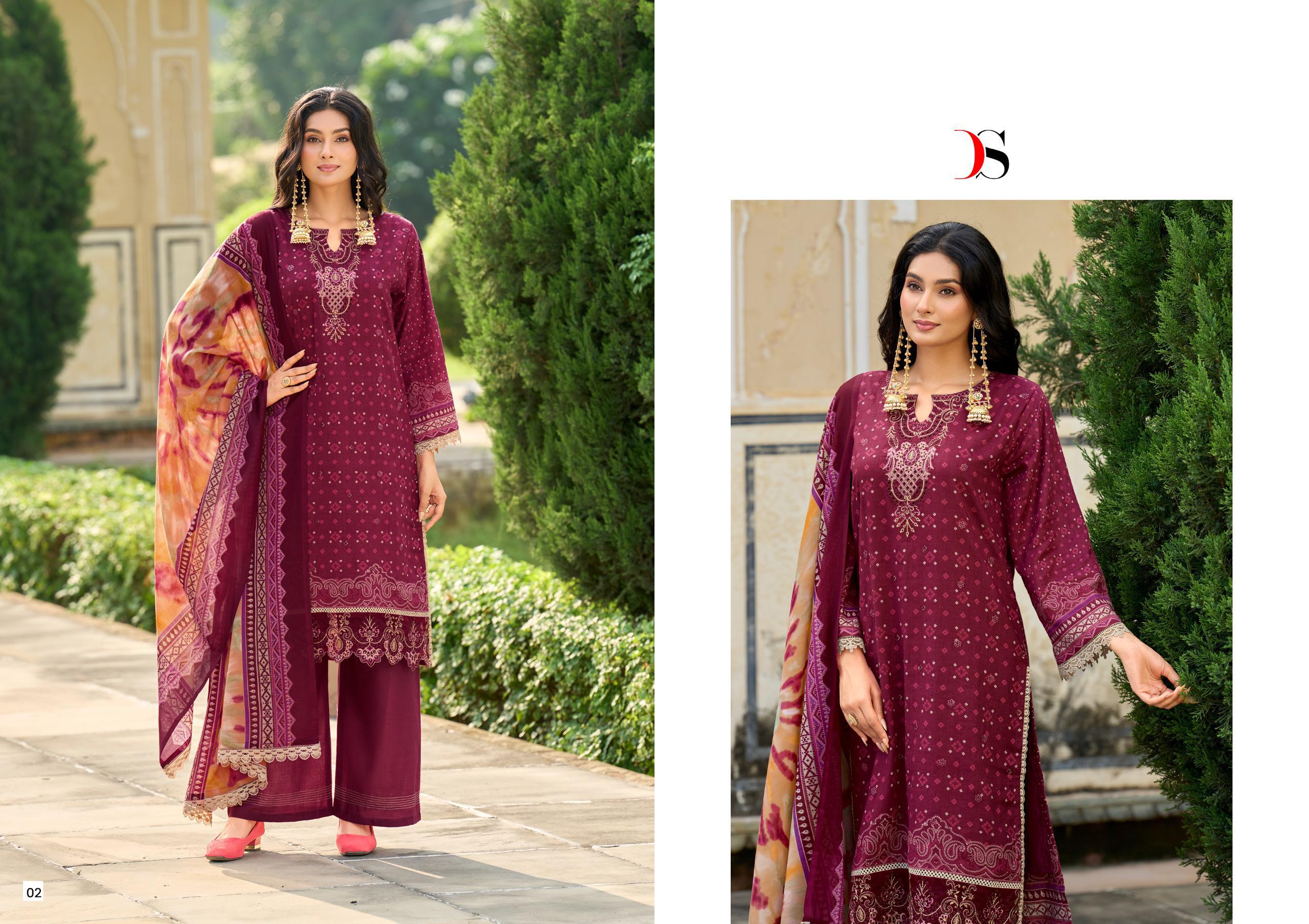 DEEPSY SUITS – Tawakkal premium 25-2 Cotton Duptta