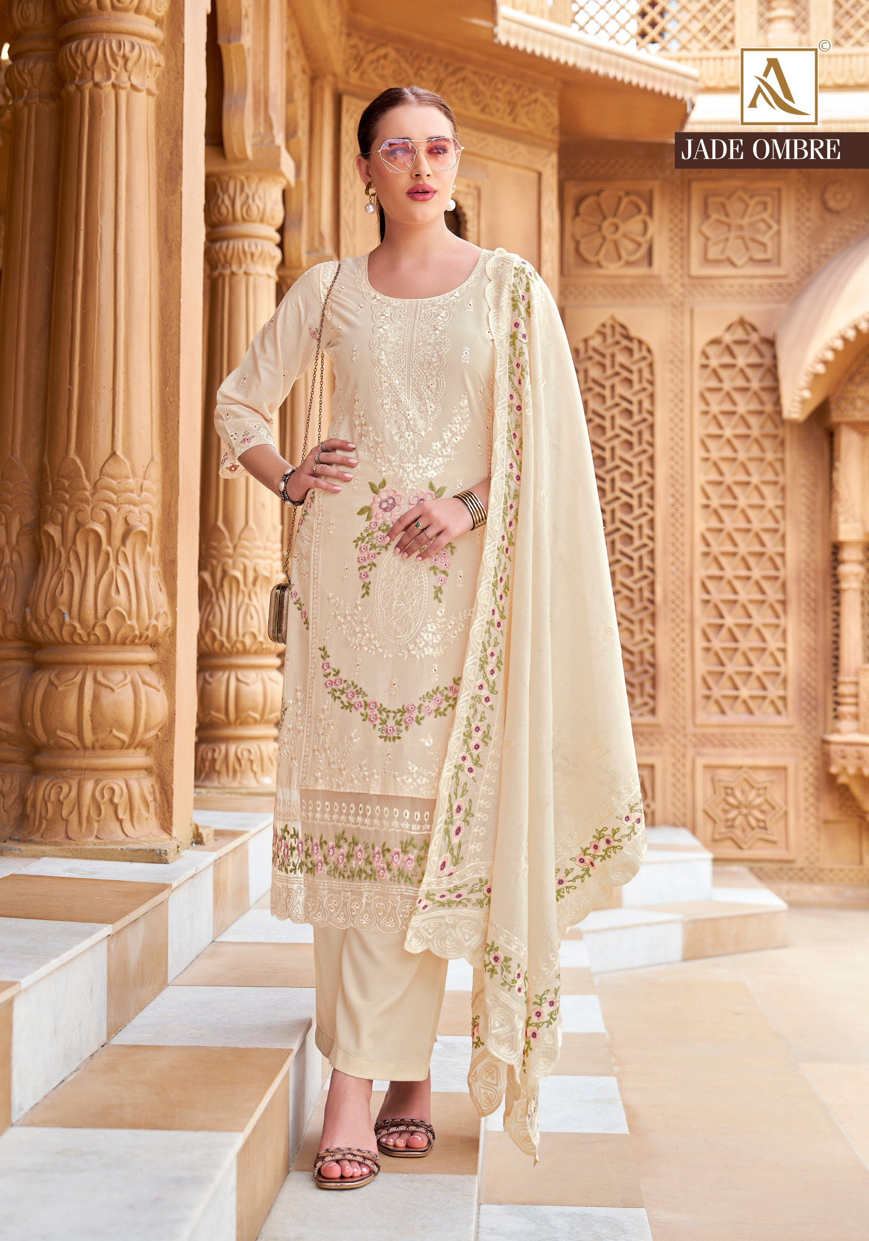 Alok Suit – Jade Ombre