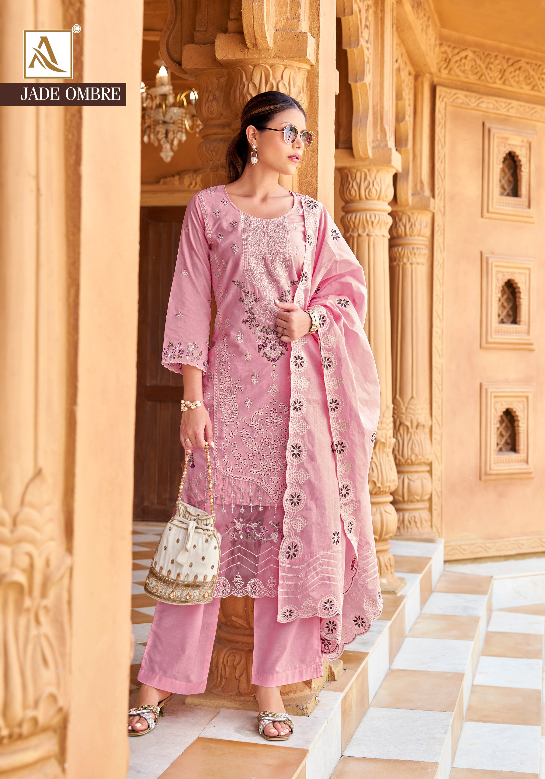 Alok Suit – Jade Ombre