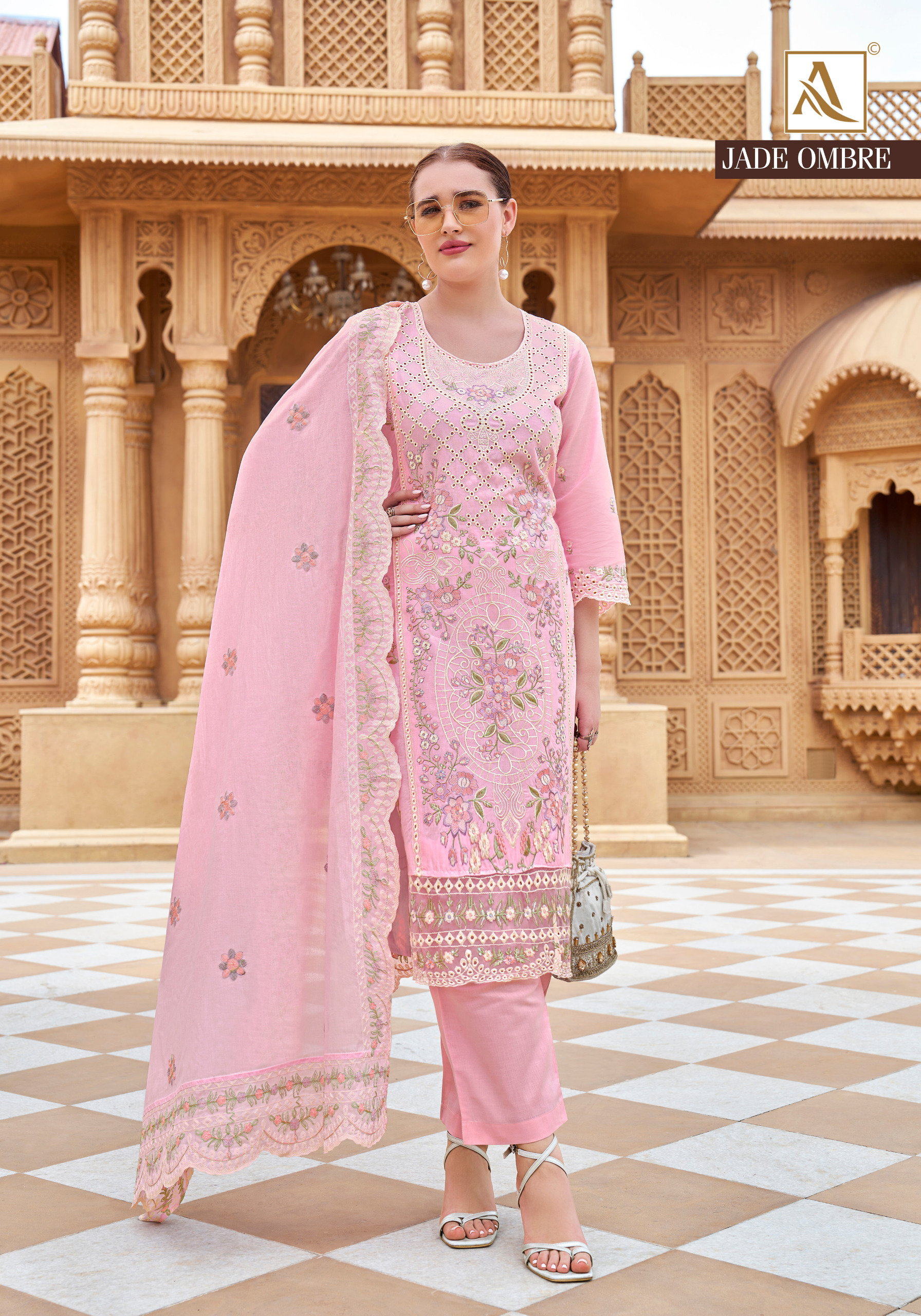 Alok Suit – Jade Ombre