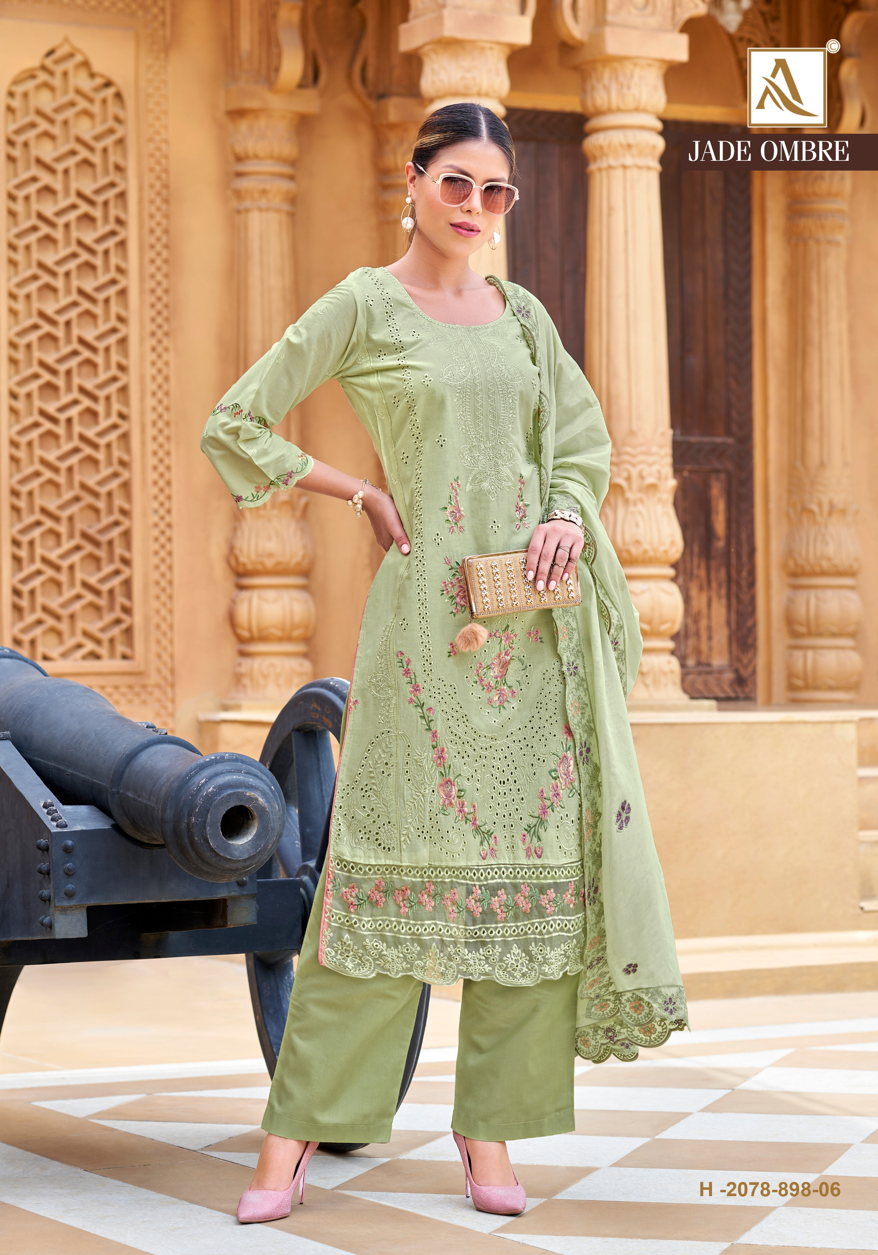 Alok Suit – Jade Ombre