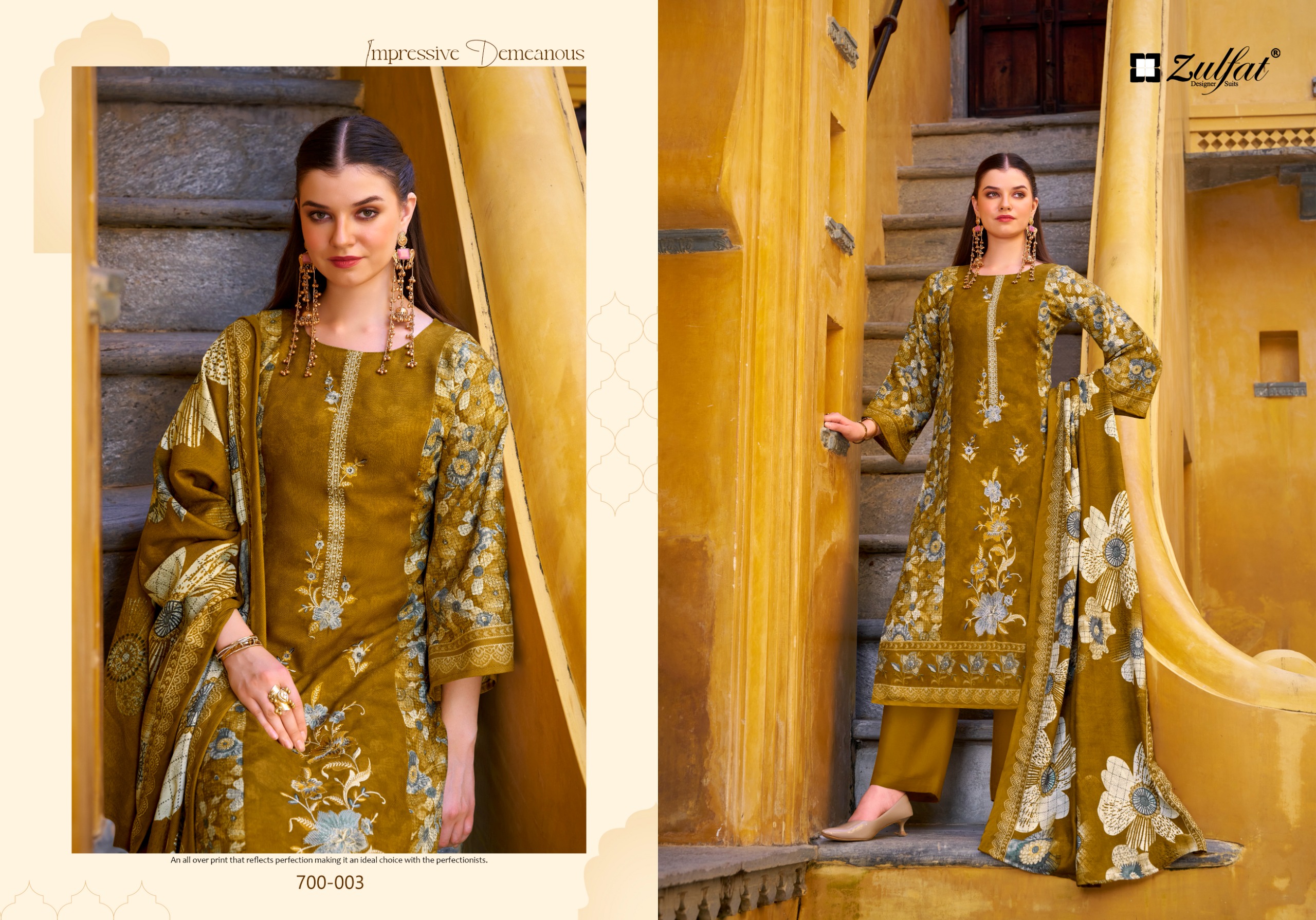 Zulfat Designer Suits – Meenakaari