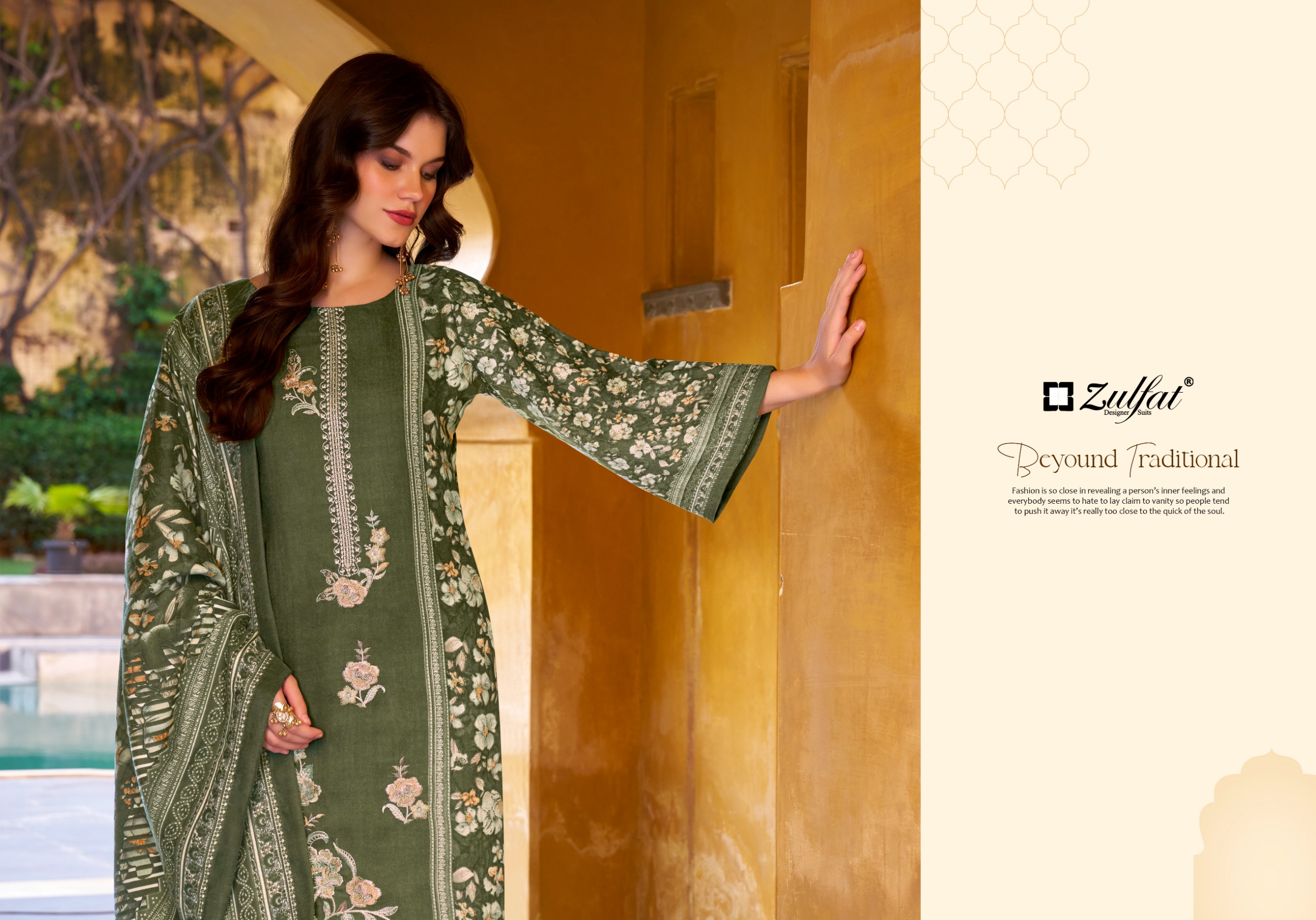 Zulfat Designer Suits – Meenakaari