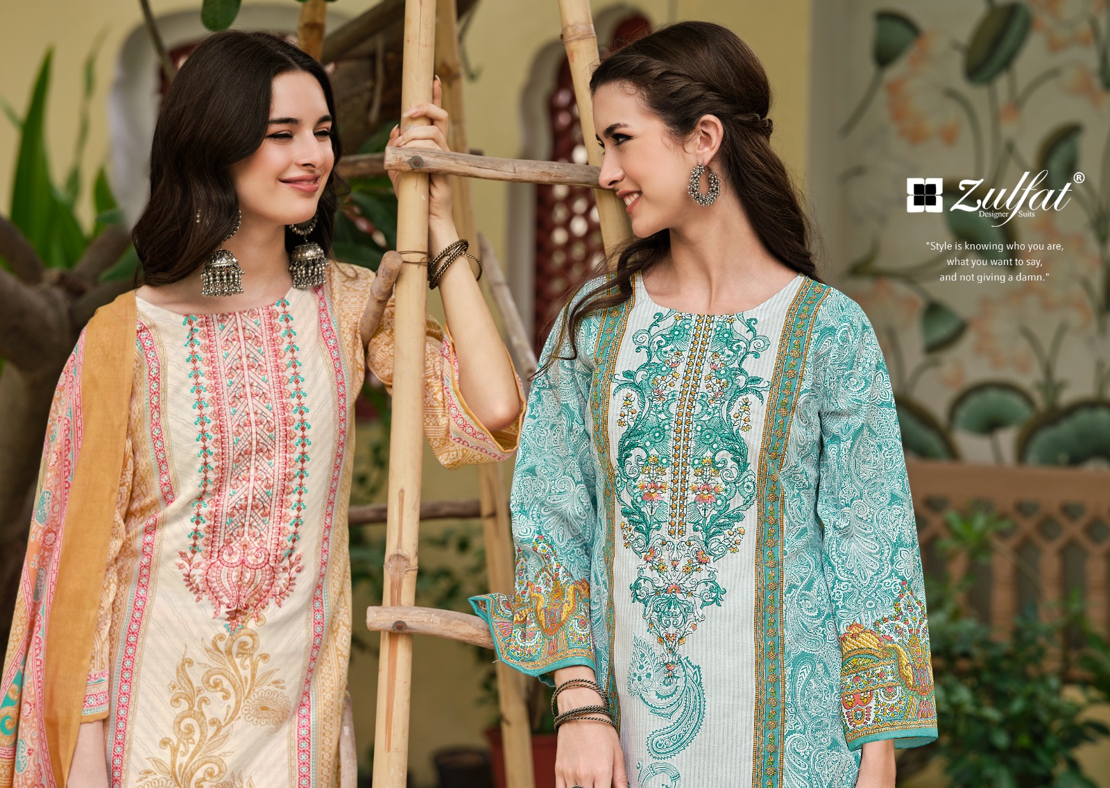 Zulfat Designer Suits – Venisha Vol.2