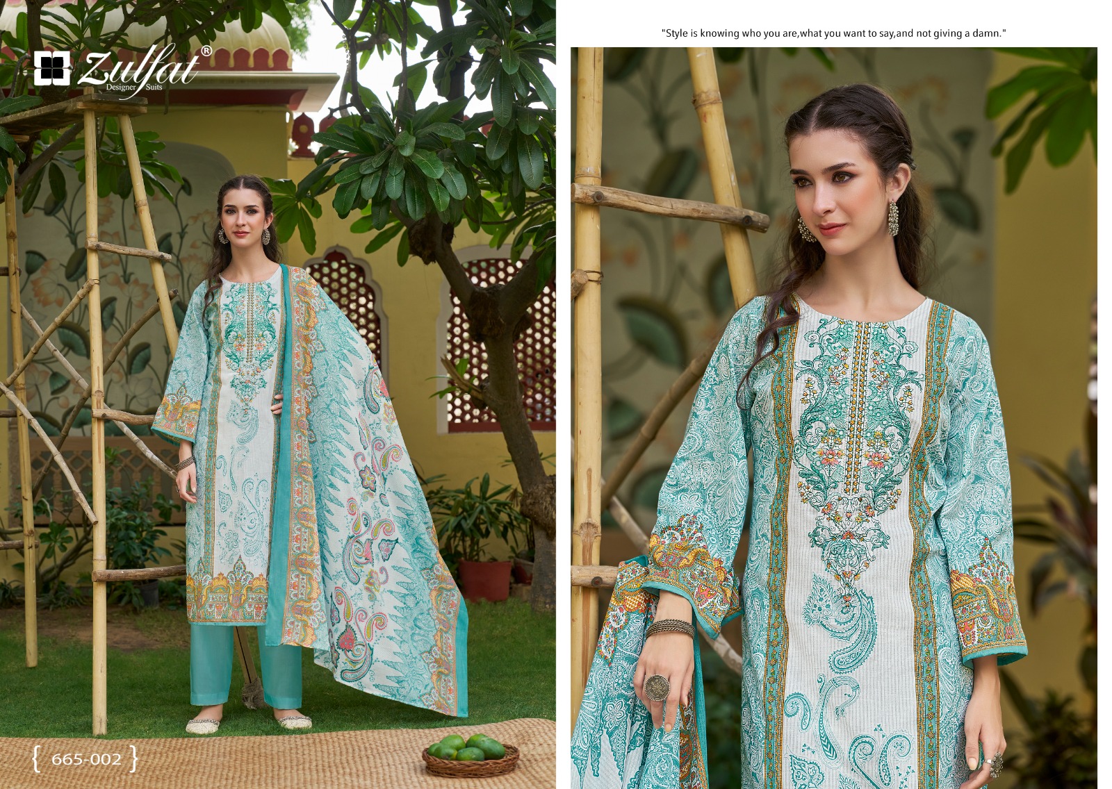 Zulfat Designer Suits – Venisha Vol.2