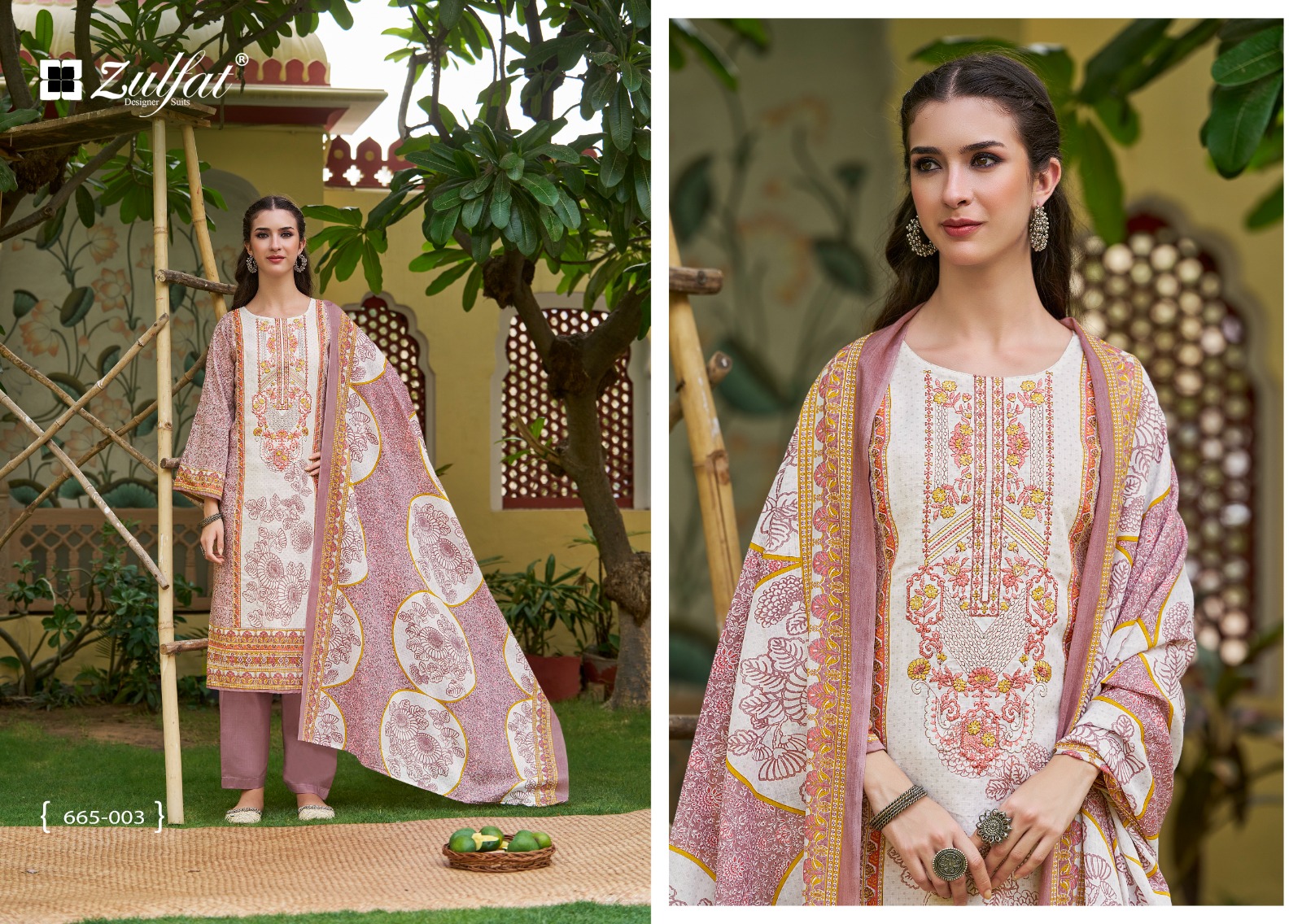 Zulfat Designer Suits – Venisha Vol.2