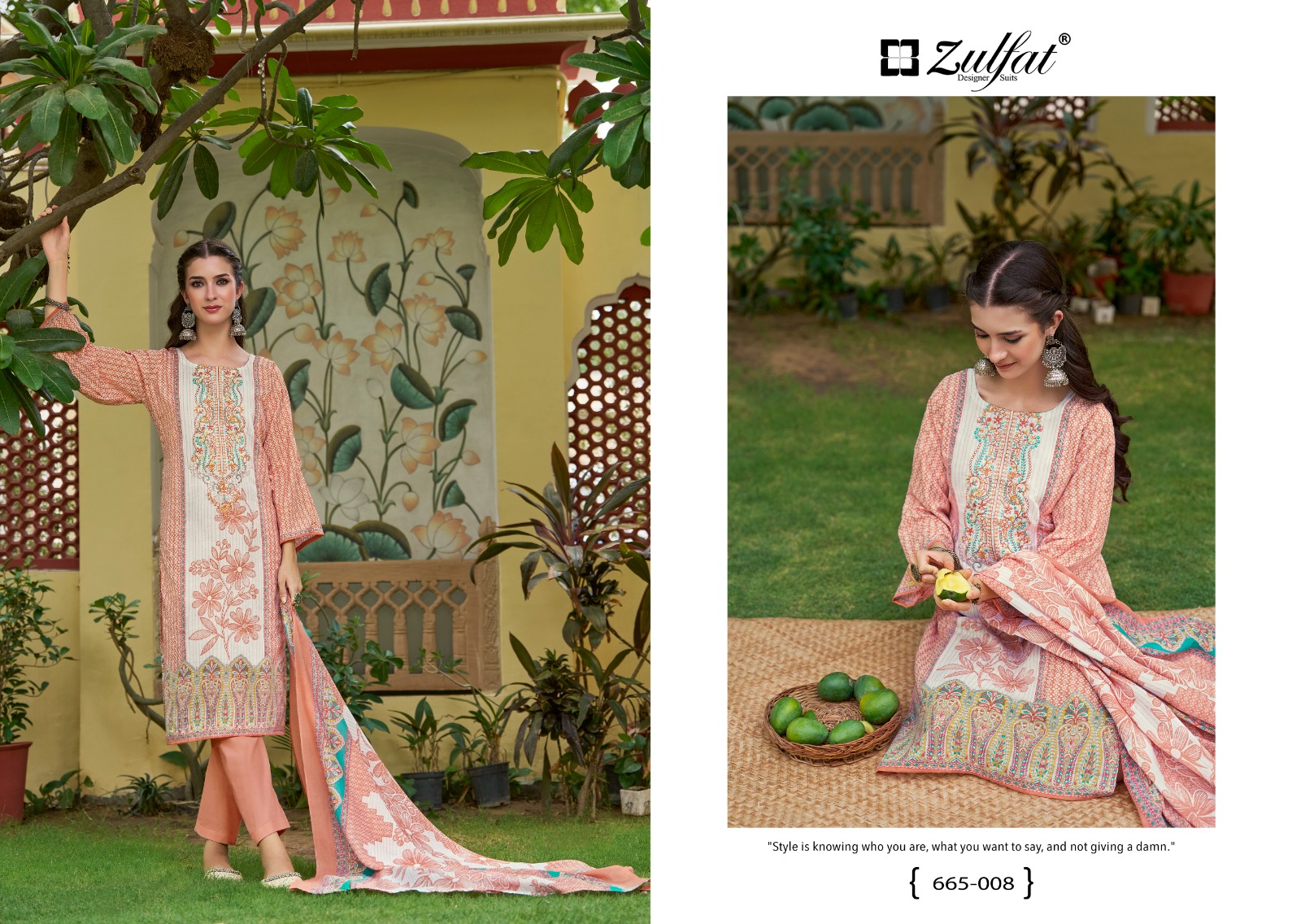 Zulfat Designer Suits – Venisha Vol.2