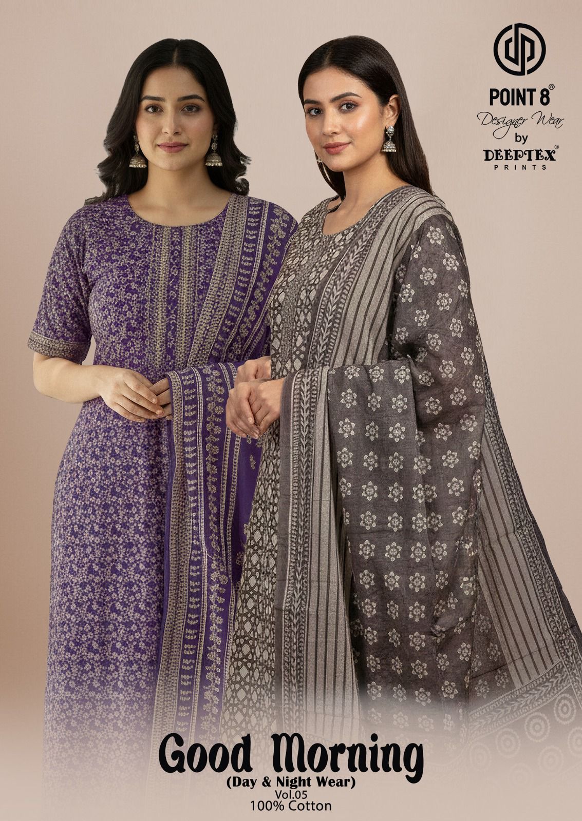 Deeptex Print – Good Morning Vol.5     Readymade Wholesale Catalog Any Occasion