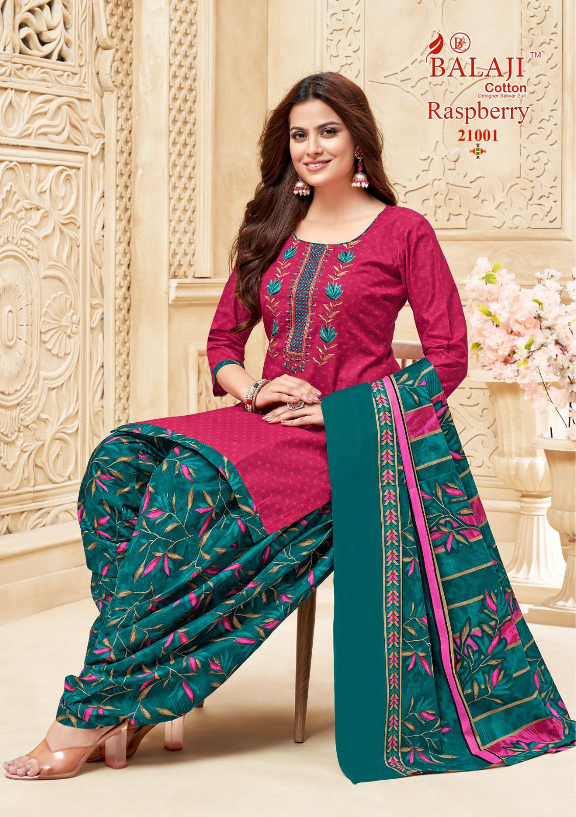 Balaji Cotton – Rasberry 21