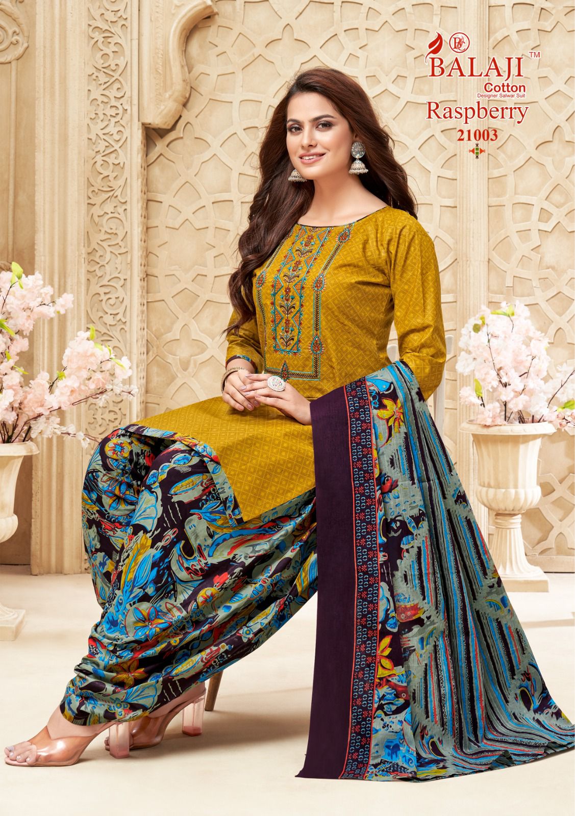 Balaji Cotton – Rasberry 21