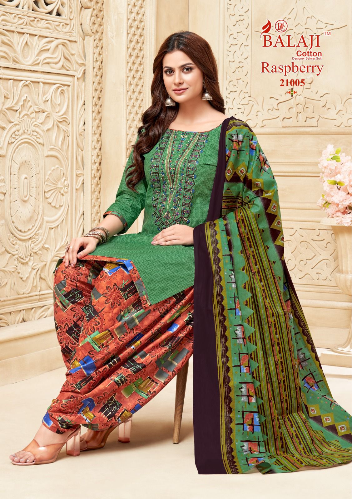 Balaji Cotton – Rasberry 21