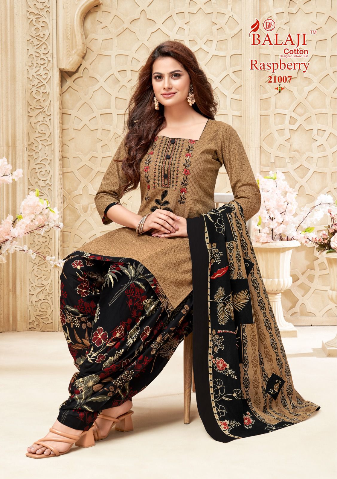 Balaji Cotton – Rasberry 21