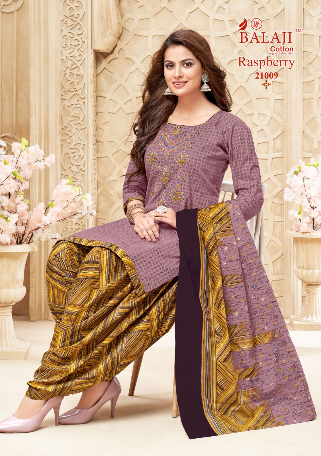 Balaji Cotton – Rasberry 21