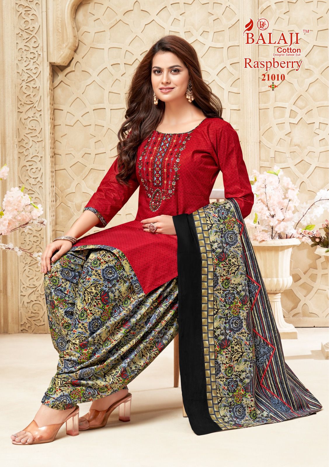 Balaji Cotton – Rasberry 21
