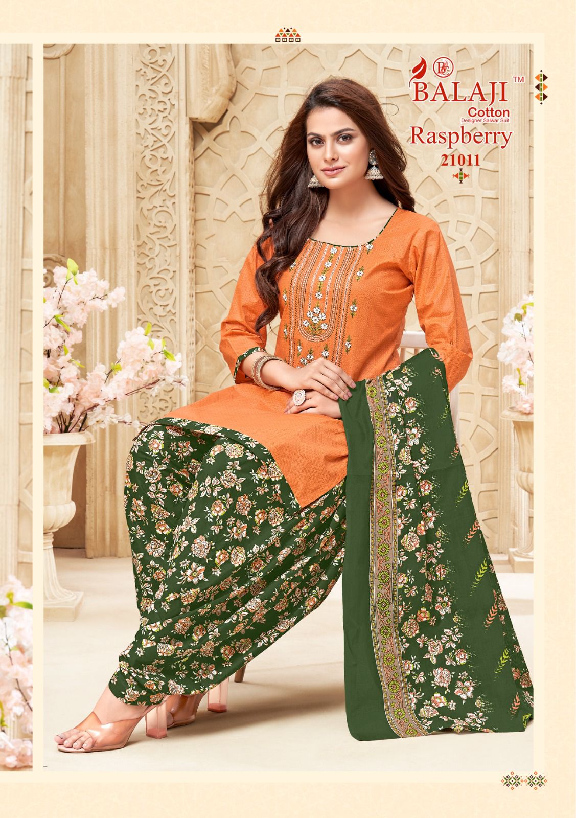 Balaji Cotton – Rasberry 21