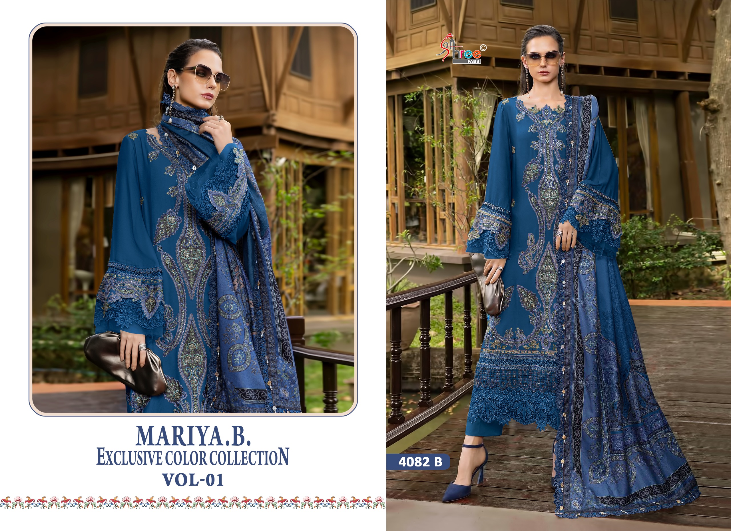 Shree Fab – Maria b exclusive collection 14 Cotton Duptta