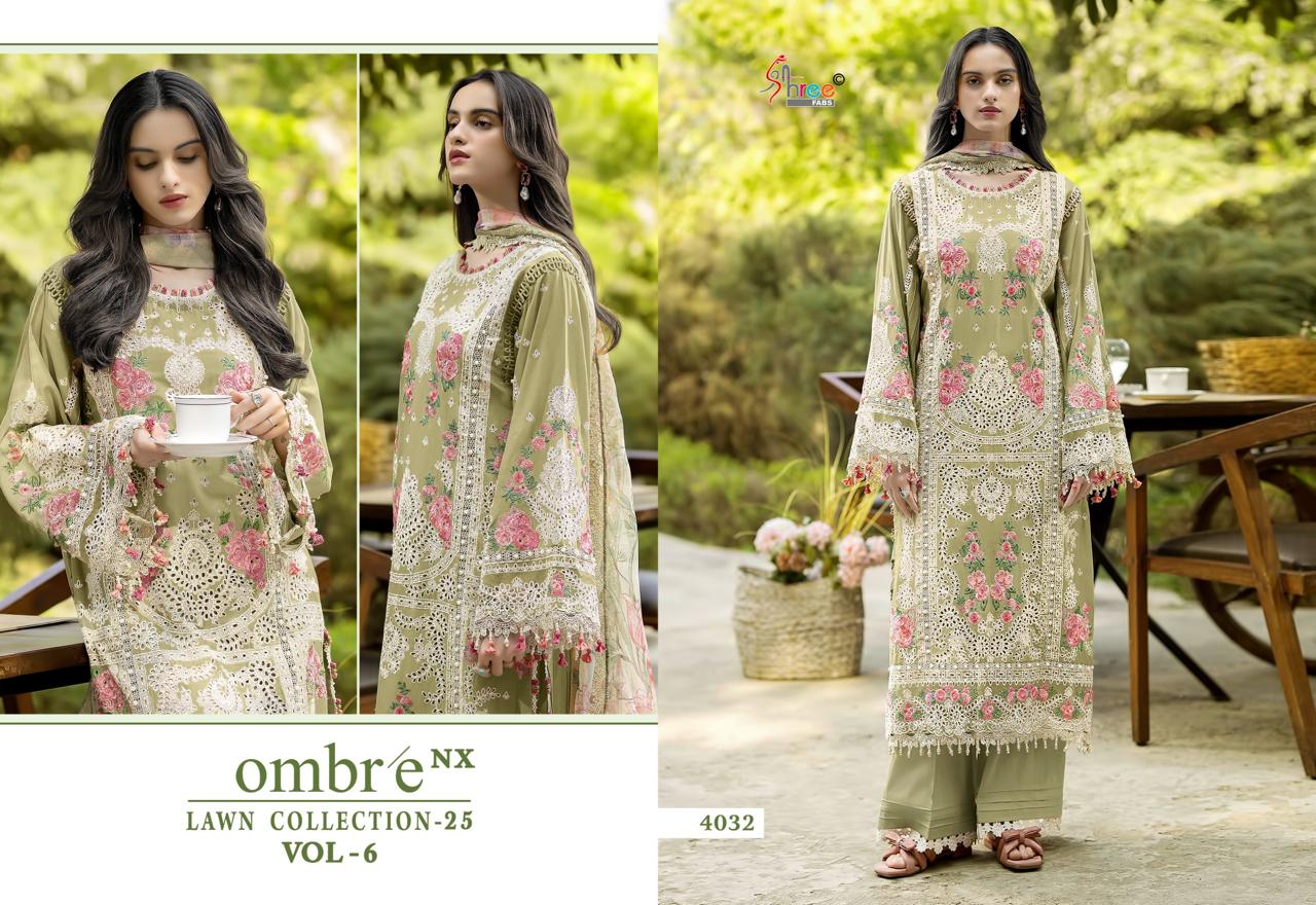 Shree fab – Ombre lawn Collection Vol.6 Cotton Duptta