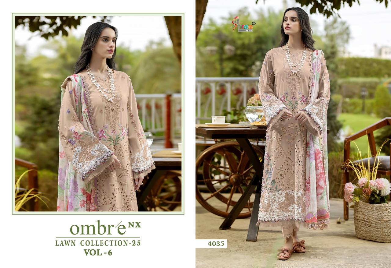 Shree fab – Ombre lawn Collection Vol.6 Cotton Duptta