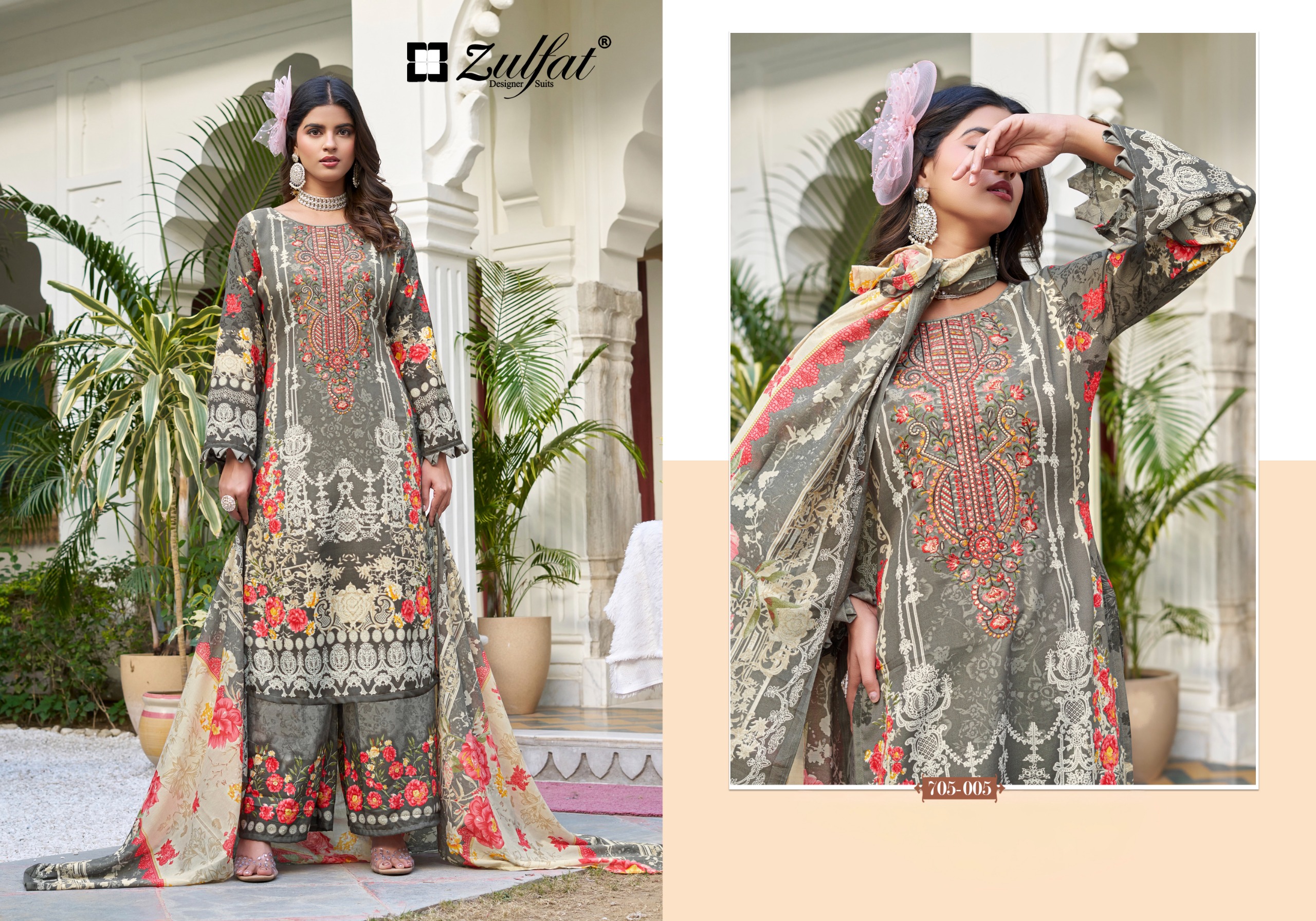 Zulfat Designer Suits - Dilruba Zulfat Designer Suits – Dilruba