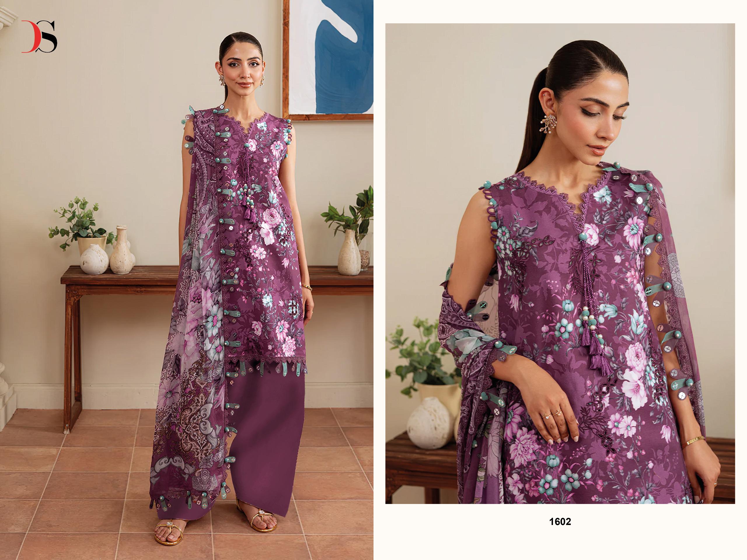 DEEPSY SUITS – Jade Lumea Cotton Duptta