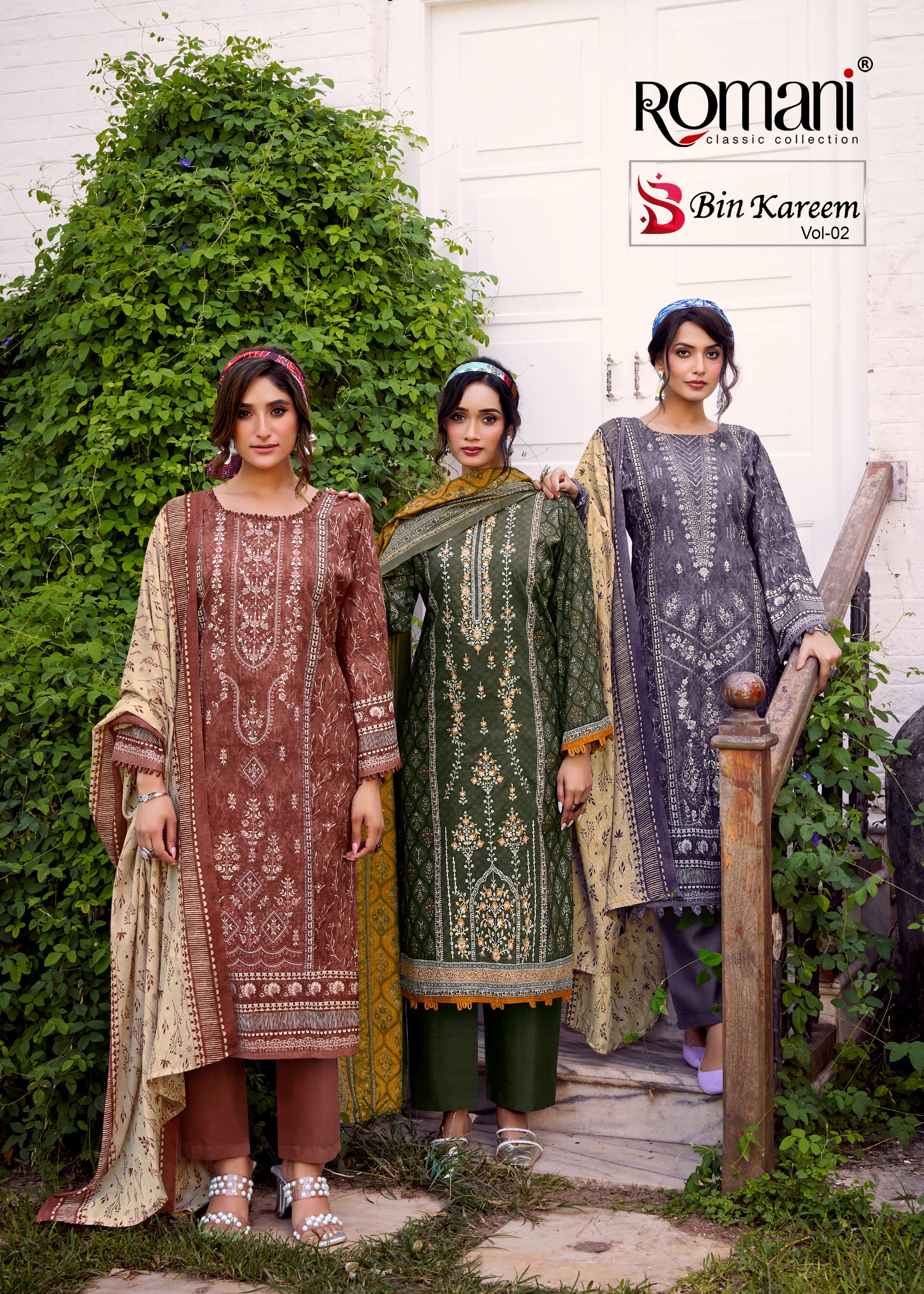Romani – Bin Kareem     Salwar Suit Wholesale Catalog Any Occasion