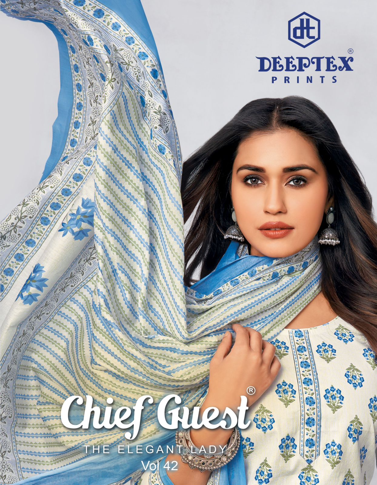 Deeptex Print – Chief Guest Vol.42     Cotton Printed Wholesale Catalog Any Occasion