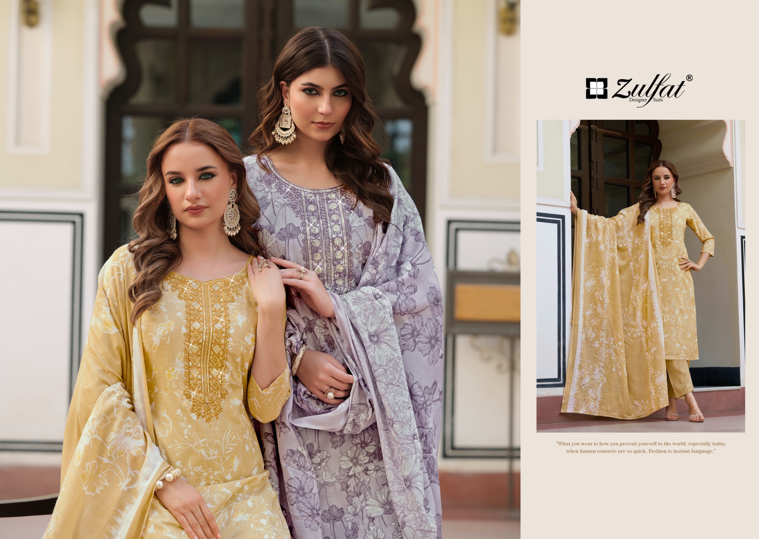 Zulfat Designer Suits – Husna