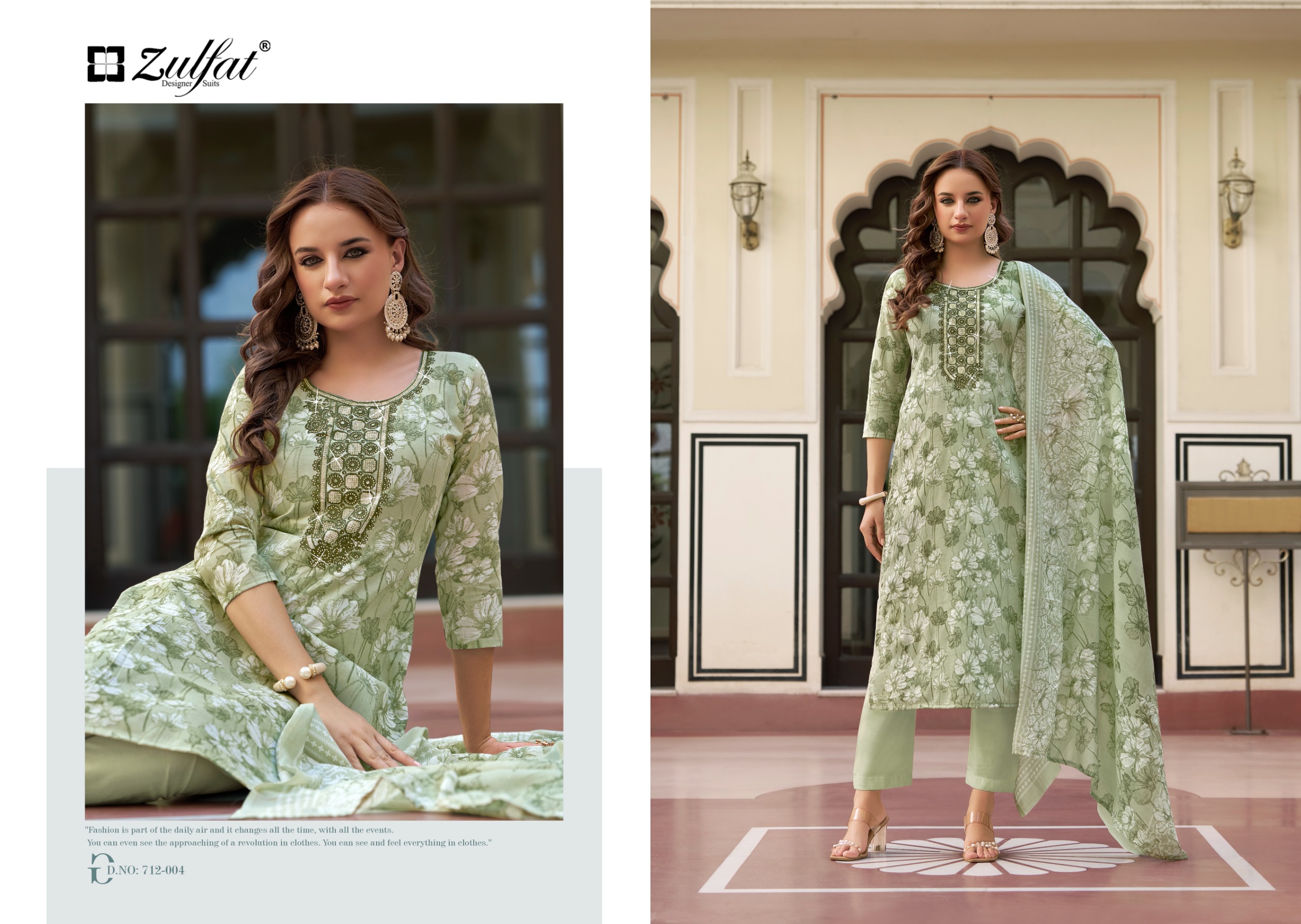 Zulfat Designer Suits – Husna