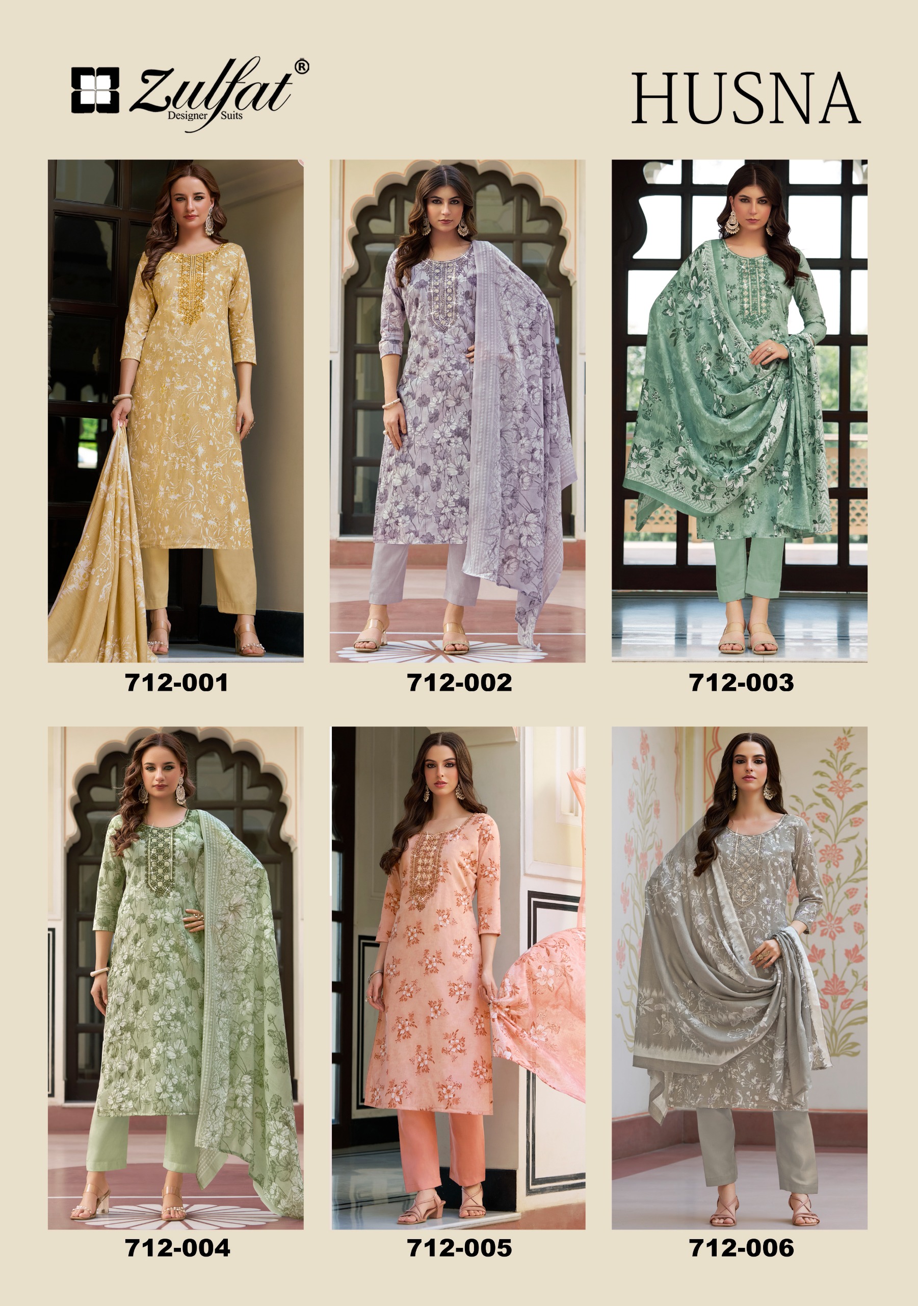 Zulfat Designer Suits – Husna