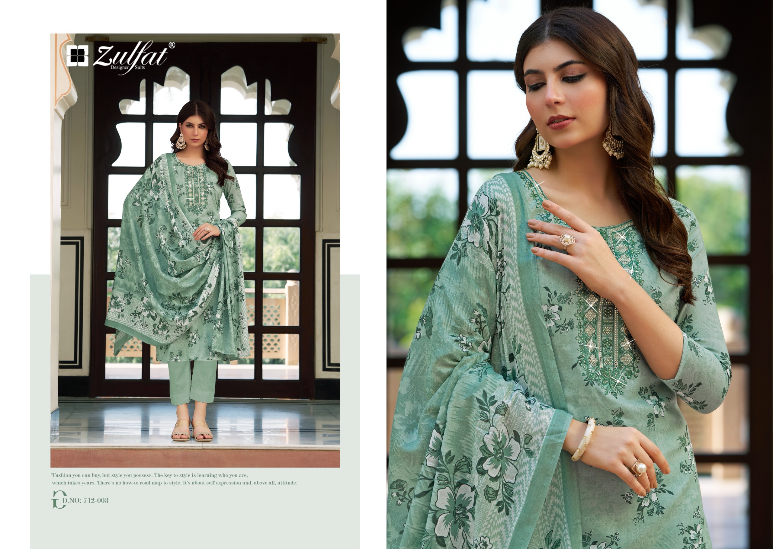 Zulfat Designer Suits – Husna