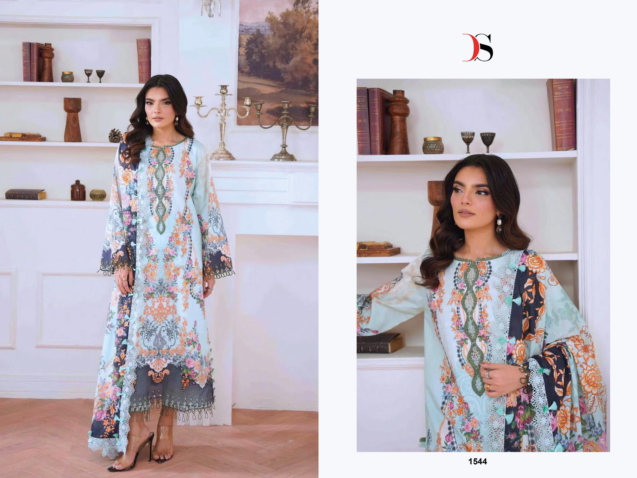 DEEPSY SUITS – Jade Jal Insert -2 Ciffon Duptta
