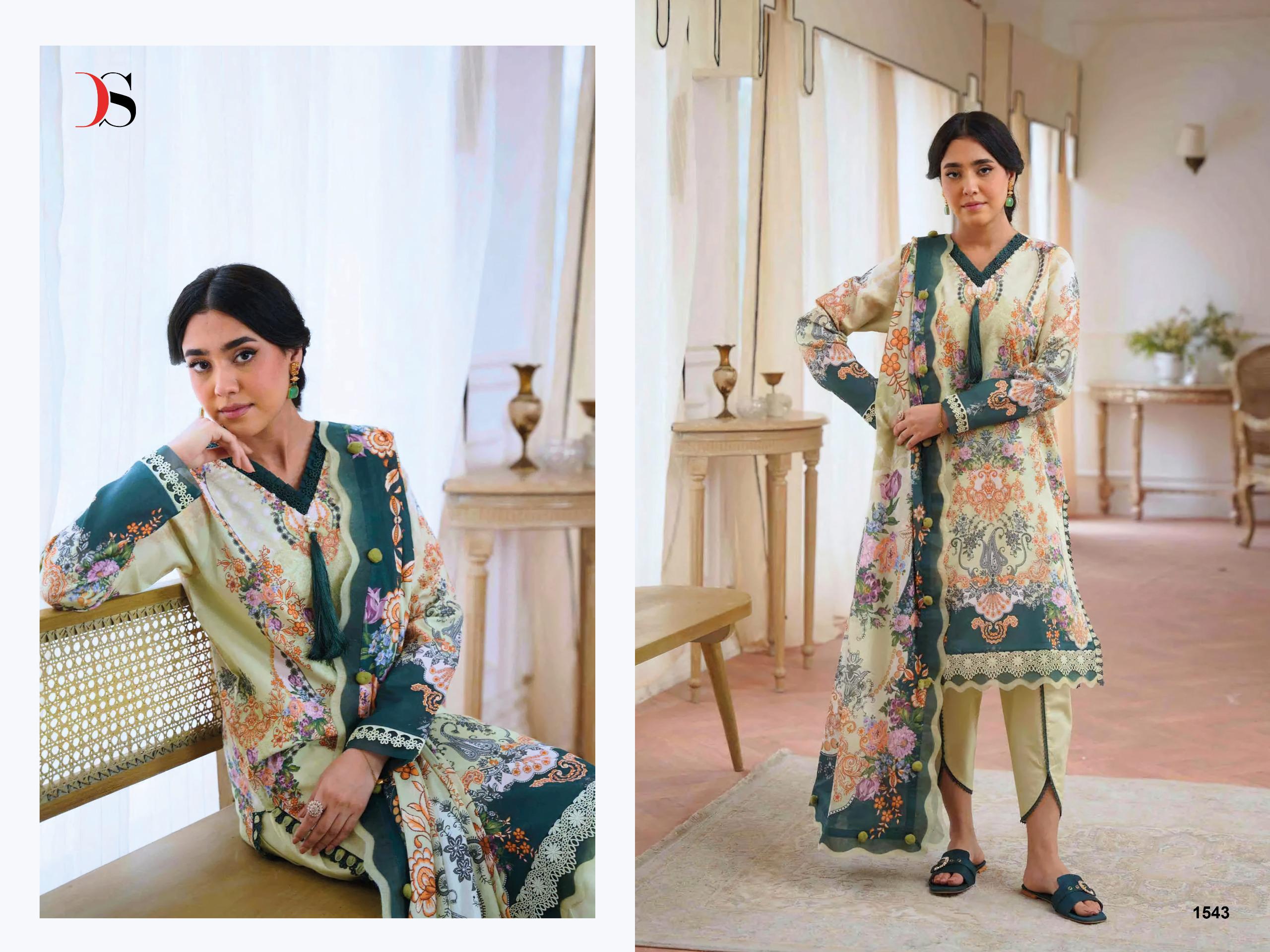 DEEPSY SUITS – Jade Jal Insert -2 Ciffon Duptta
