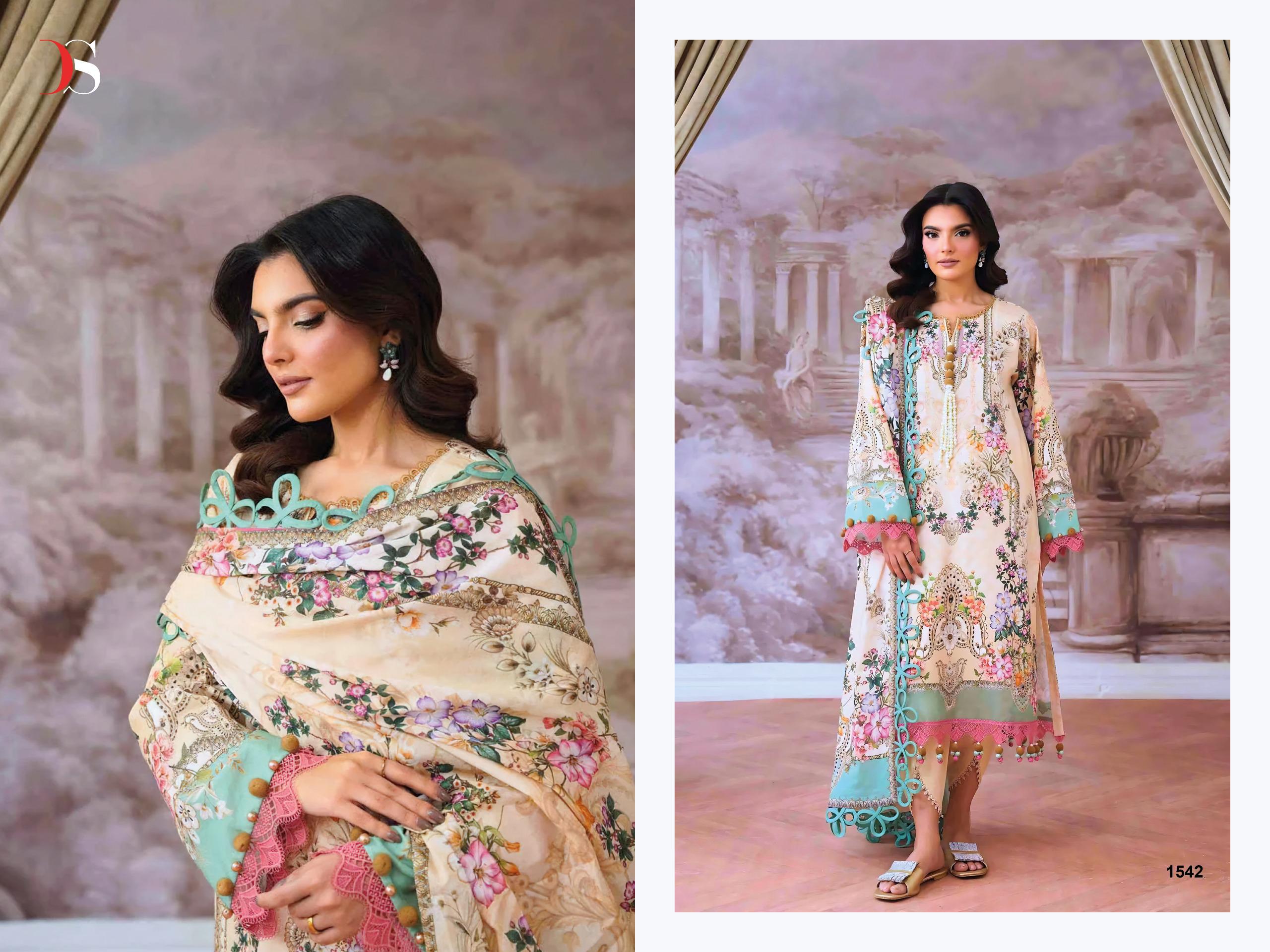 DEEPSY SUITS – Jade Jal Insert -2 Ciffon Duptta