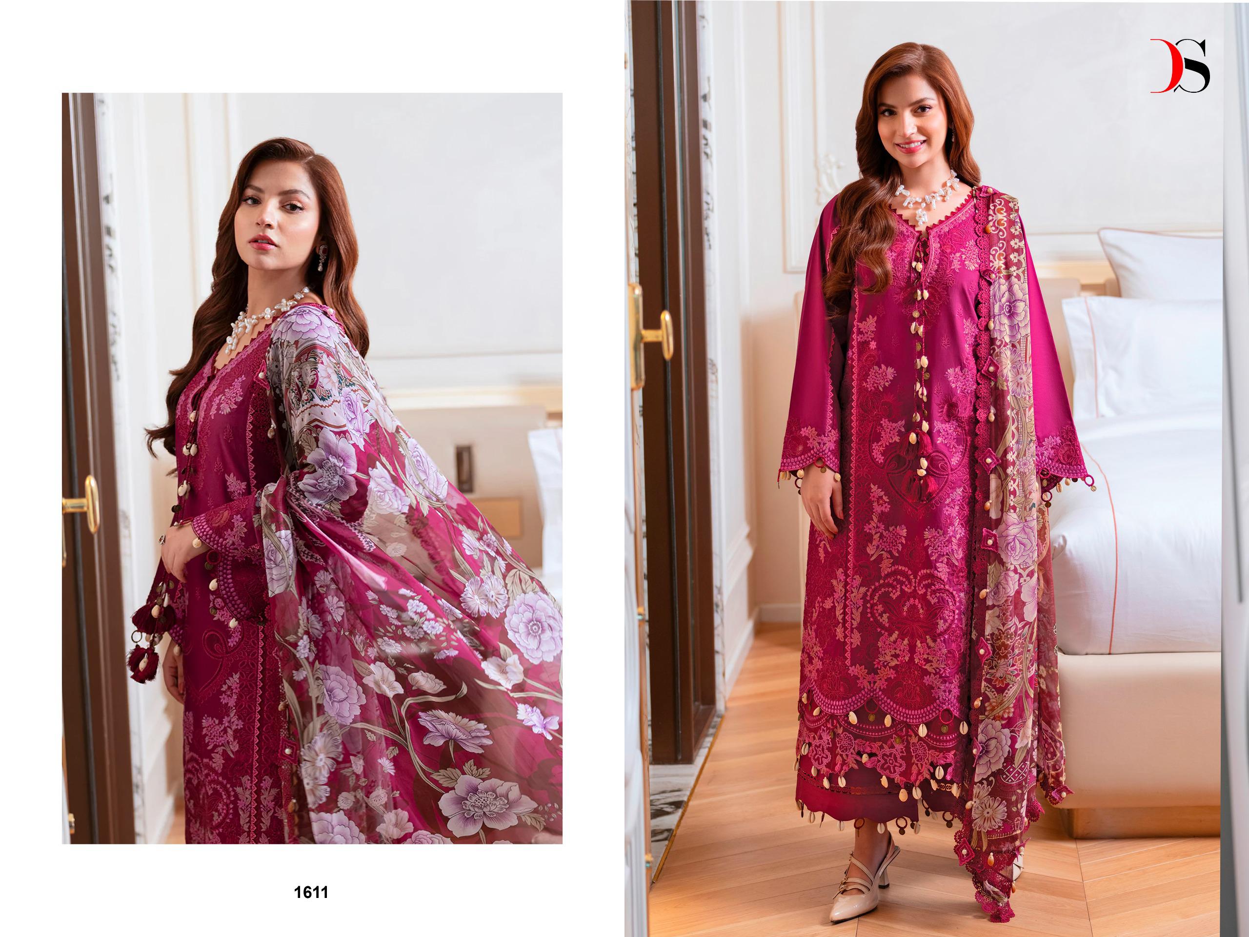 DEEPSY SUITS – Ombre Starlet Cotton Duptta