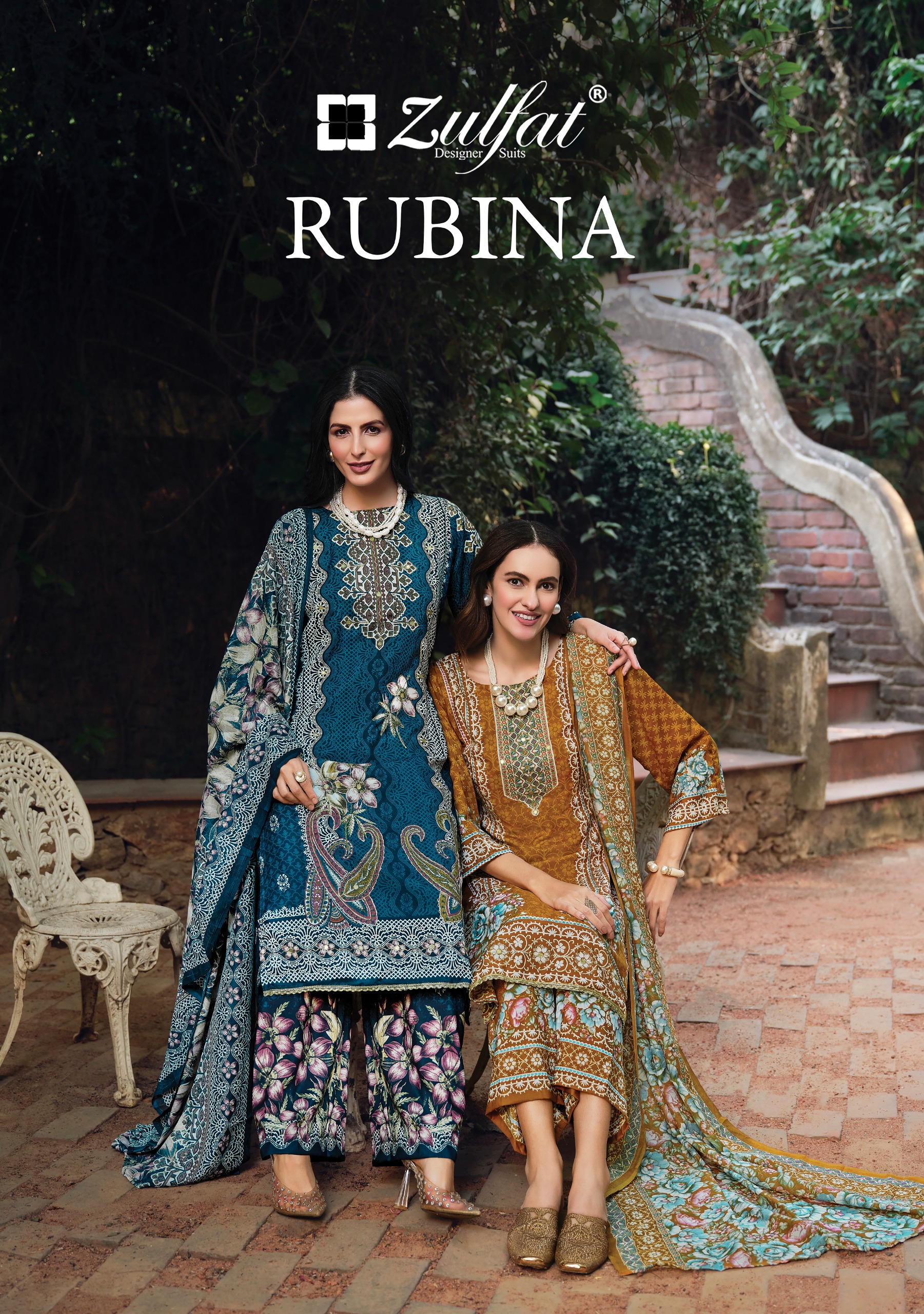Zulfat Designer Suits – Rubina