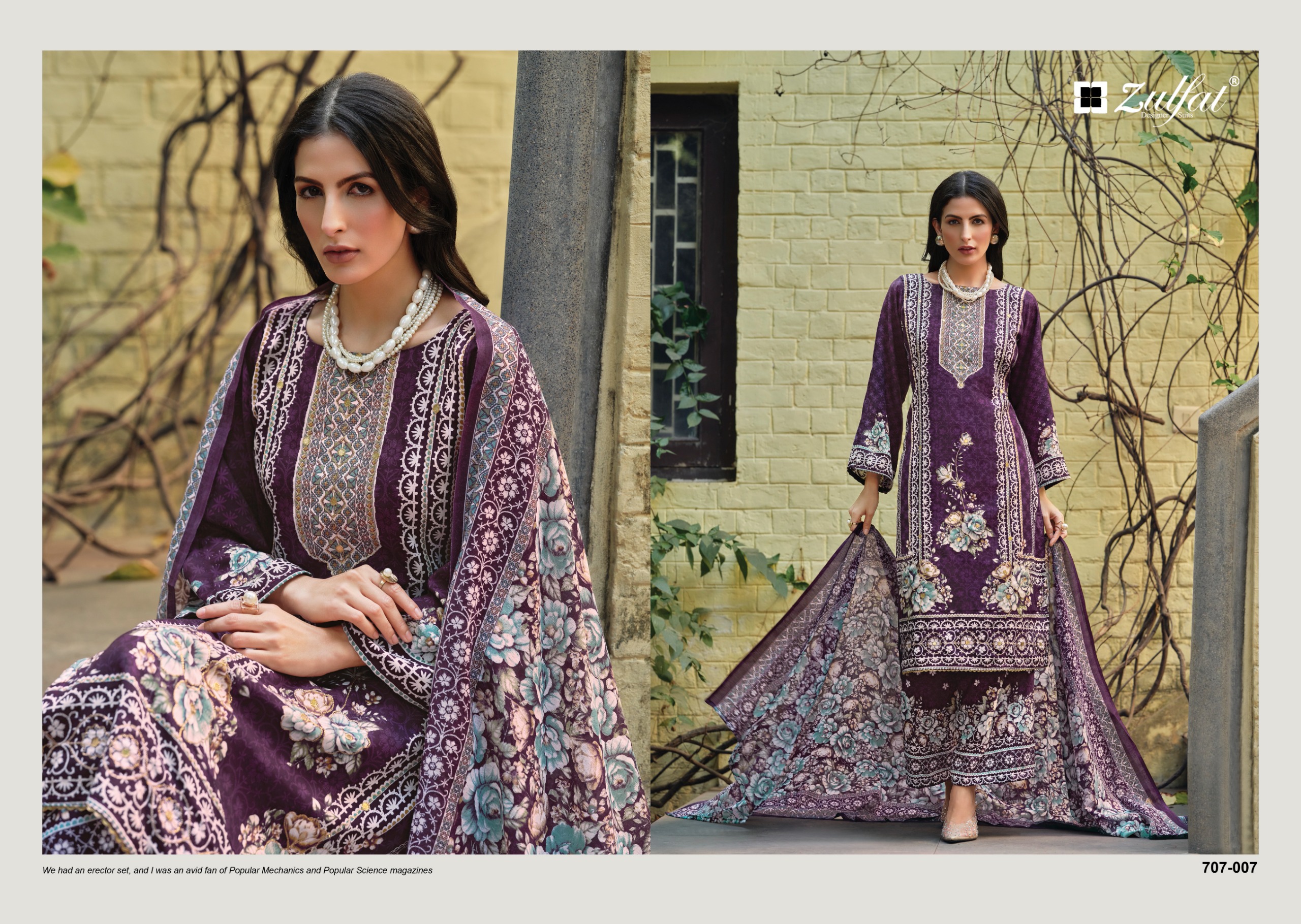 Zulfat Designer Suits – Rubina